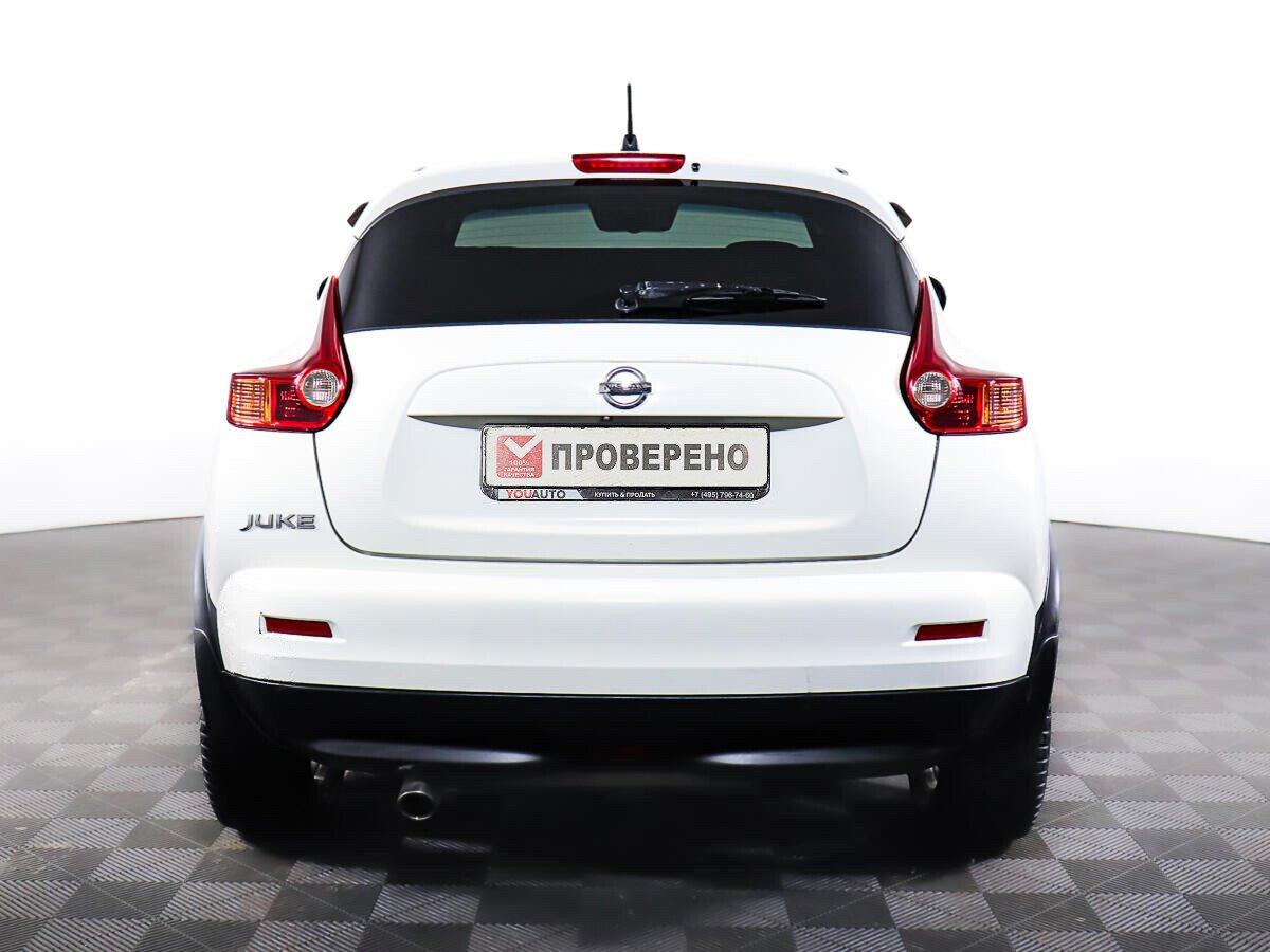 Nissan Juke 2014, белый