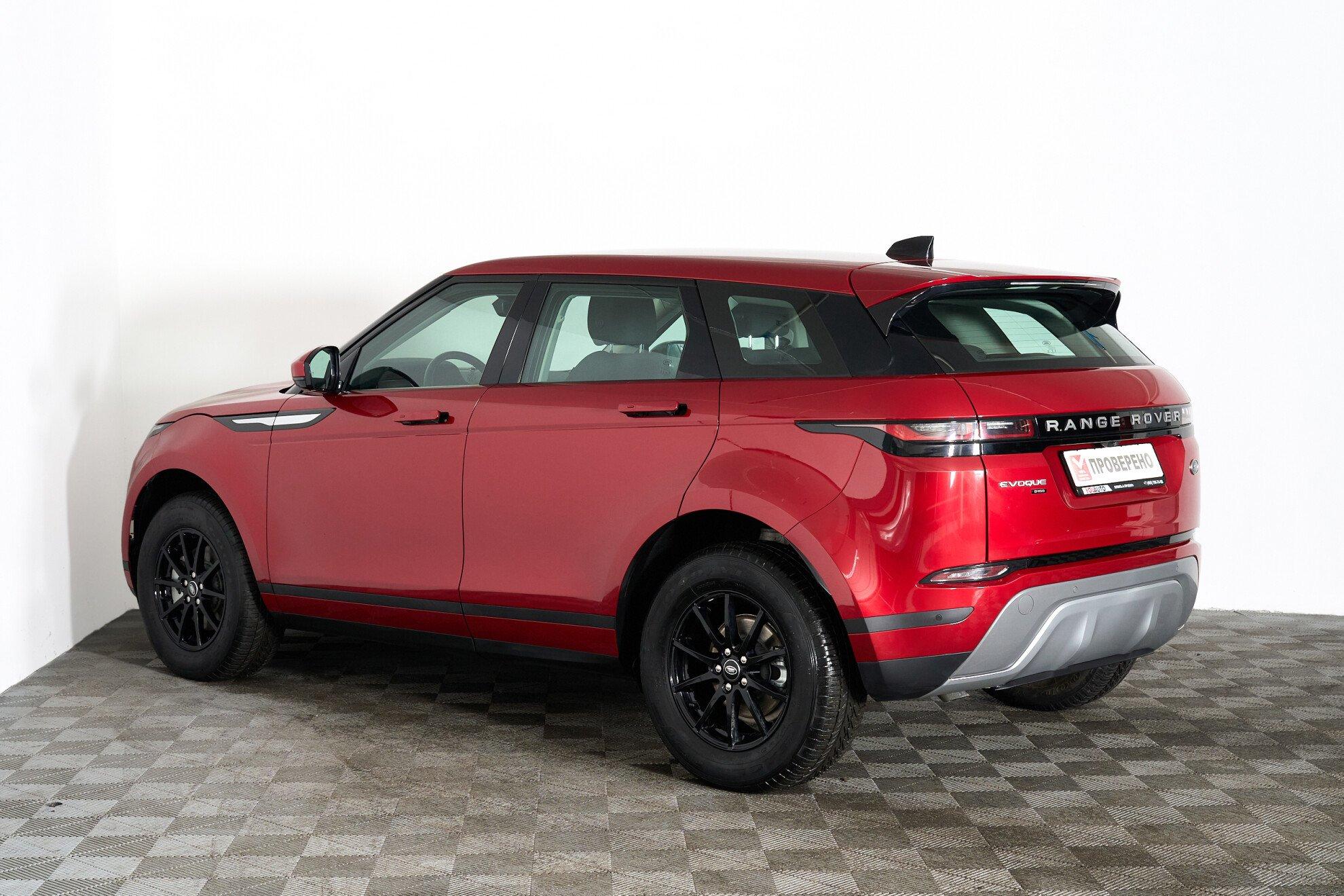 Land Rover Range Rover Evoque 2020, красный