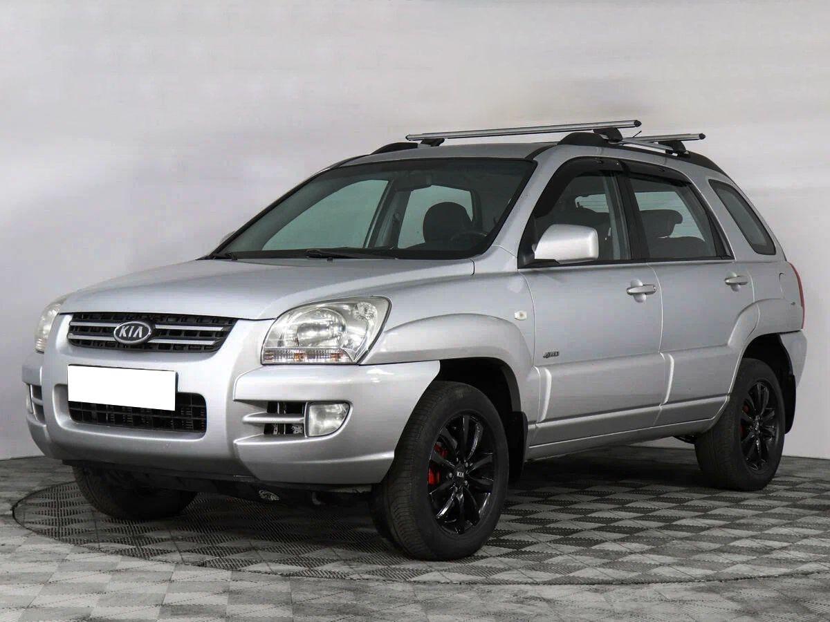 Kia Sportage 2007, серебряный