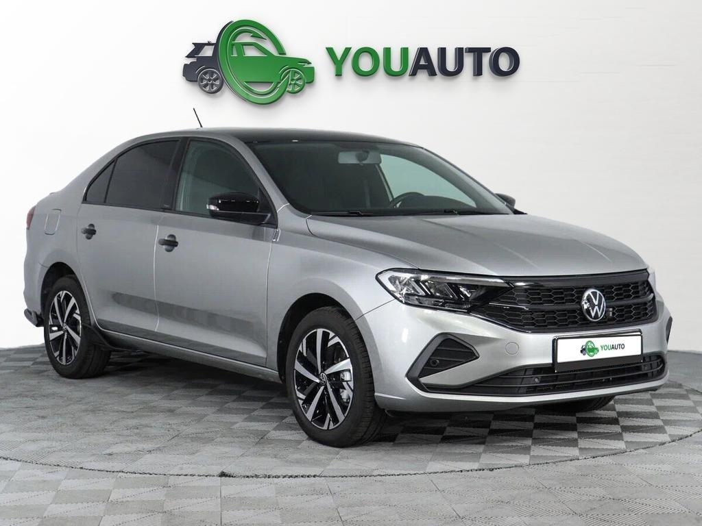 Volkswagen Polo 2021, серебряный