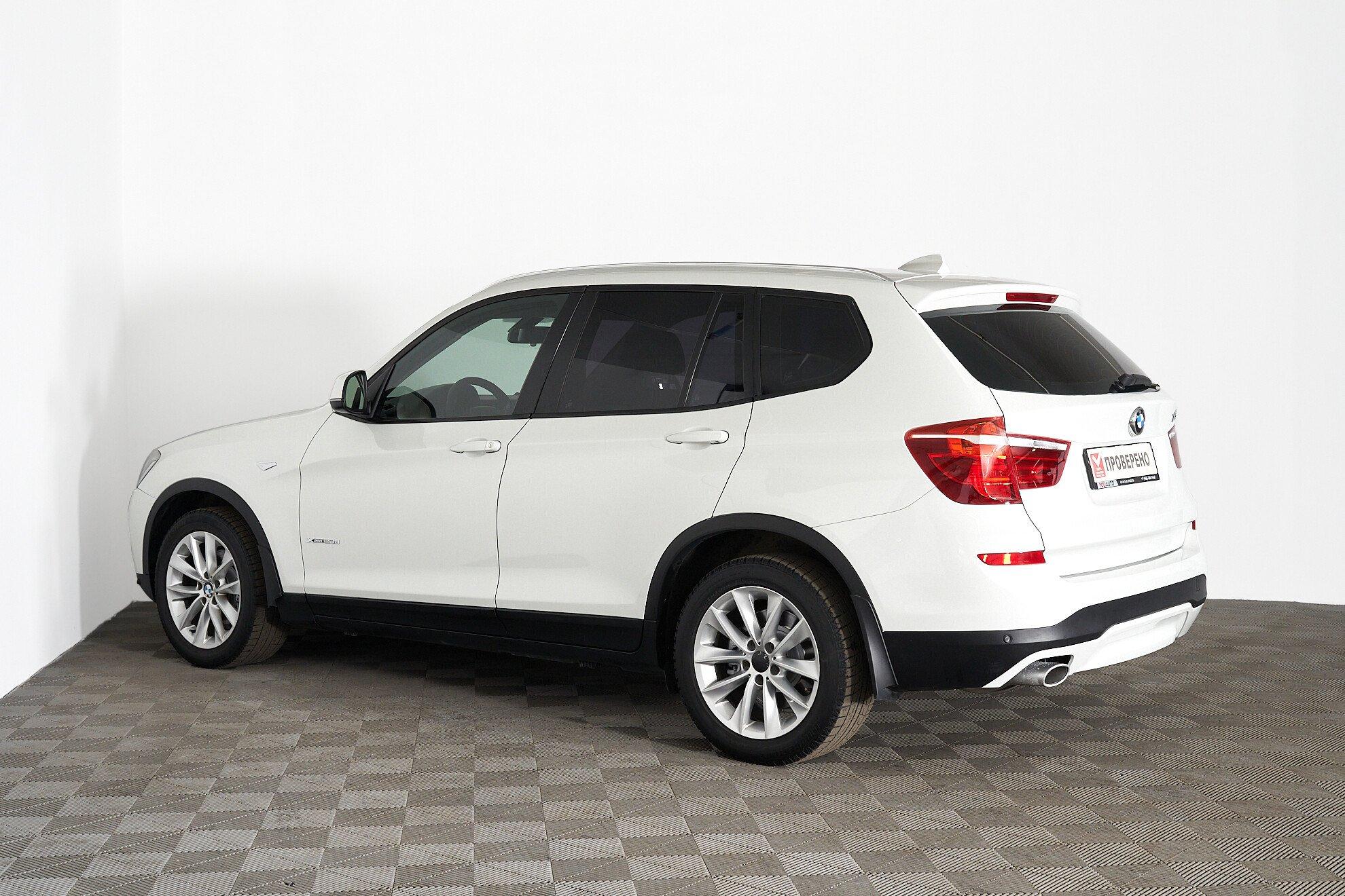 BMW X3 2014, белый
