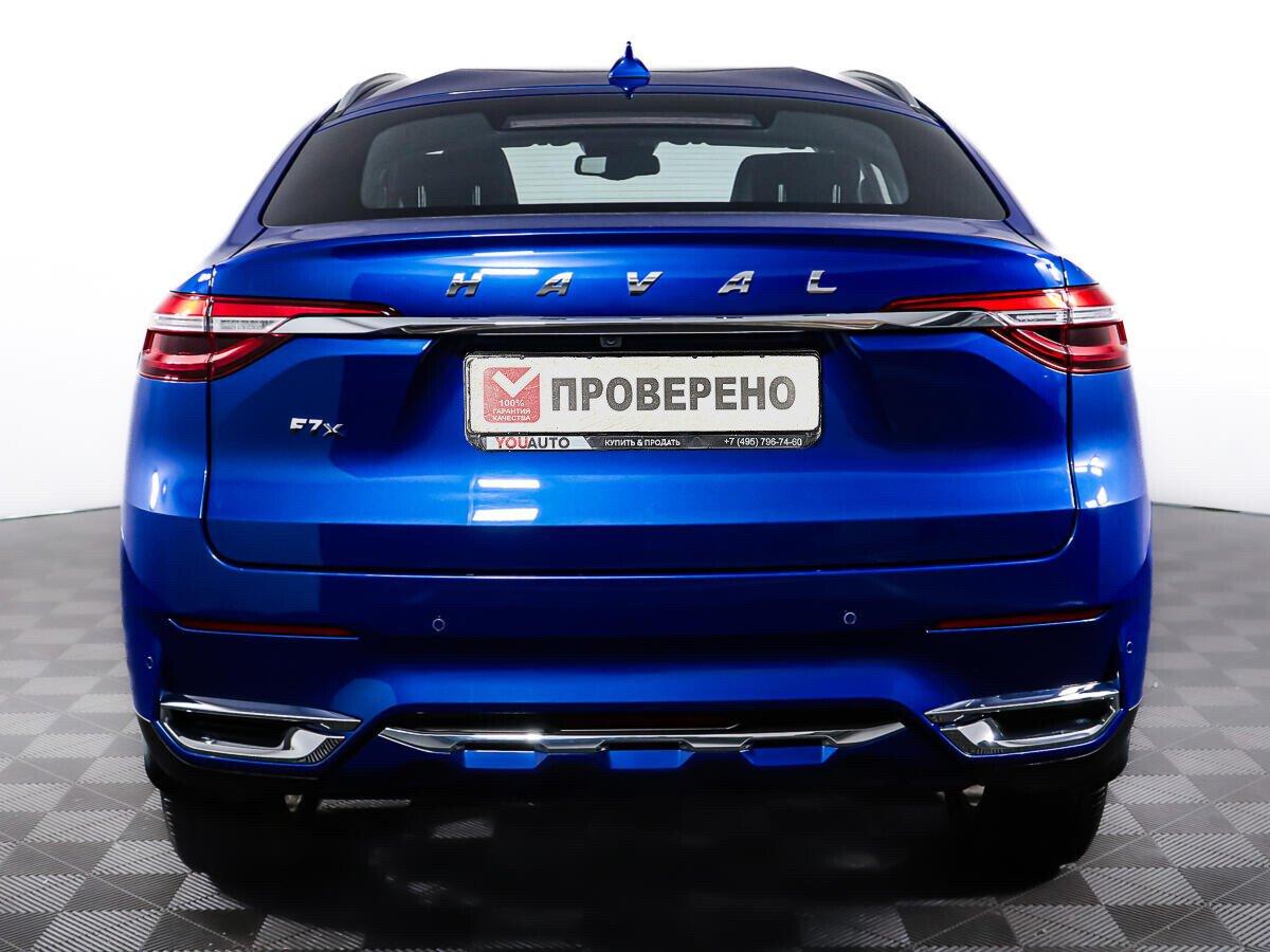 Haval F7x 2022, синий