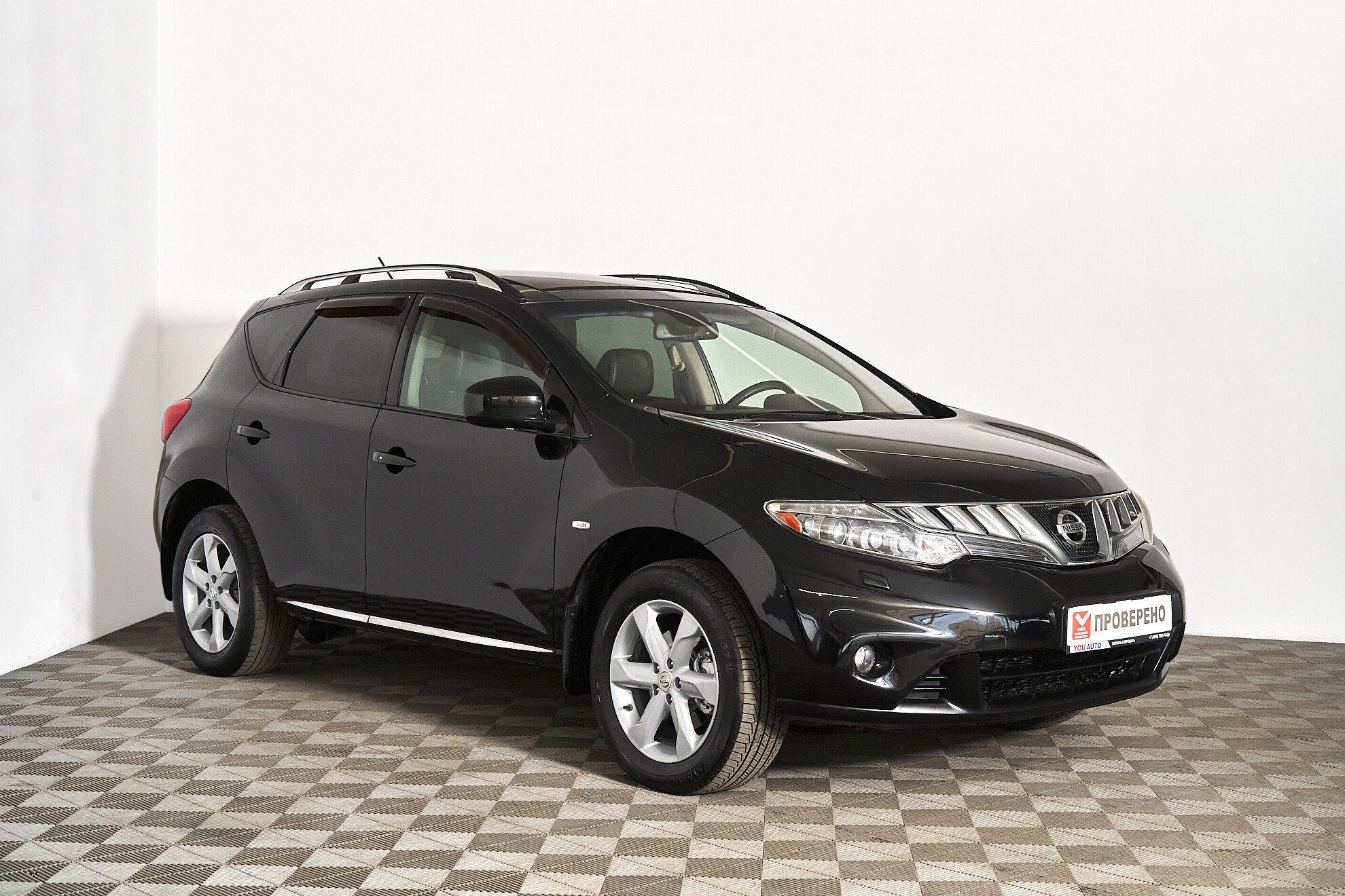 Nissan Murano 2011, черный