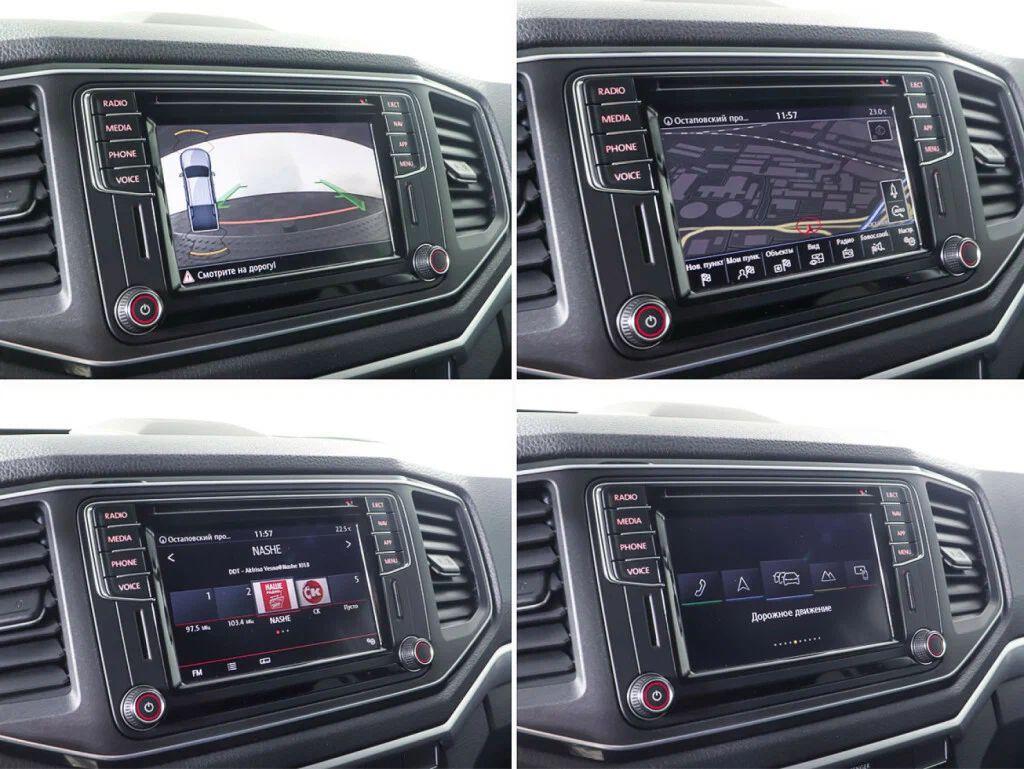 Volkswagen Amarok 2017, синий