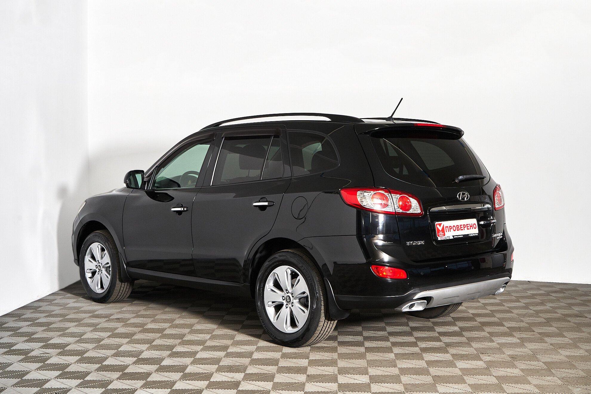 Hyundai Santa Fe 2012, черный