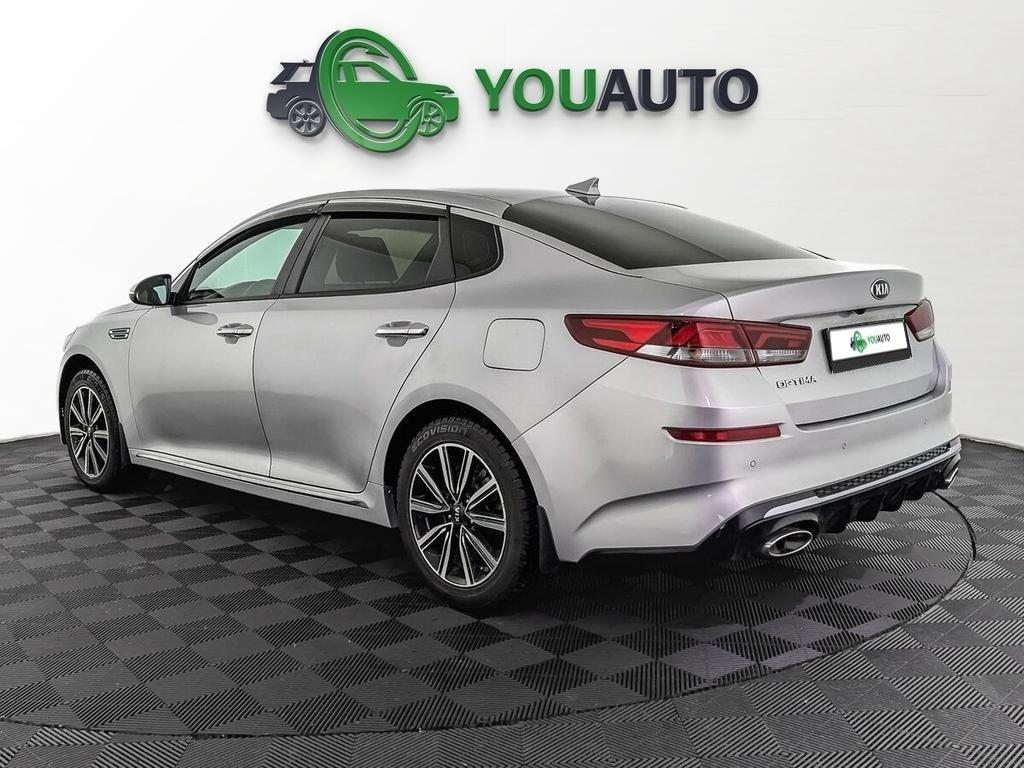 Kia Optima 2020, серебряный