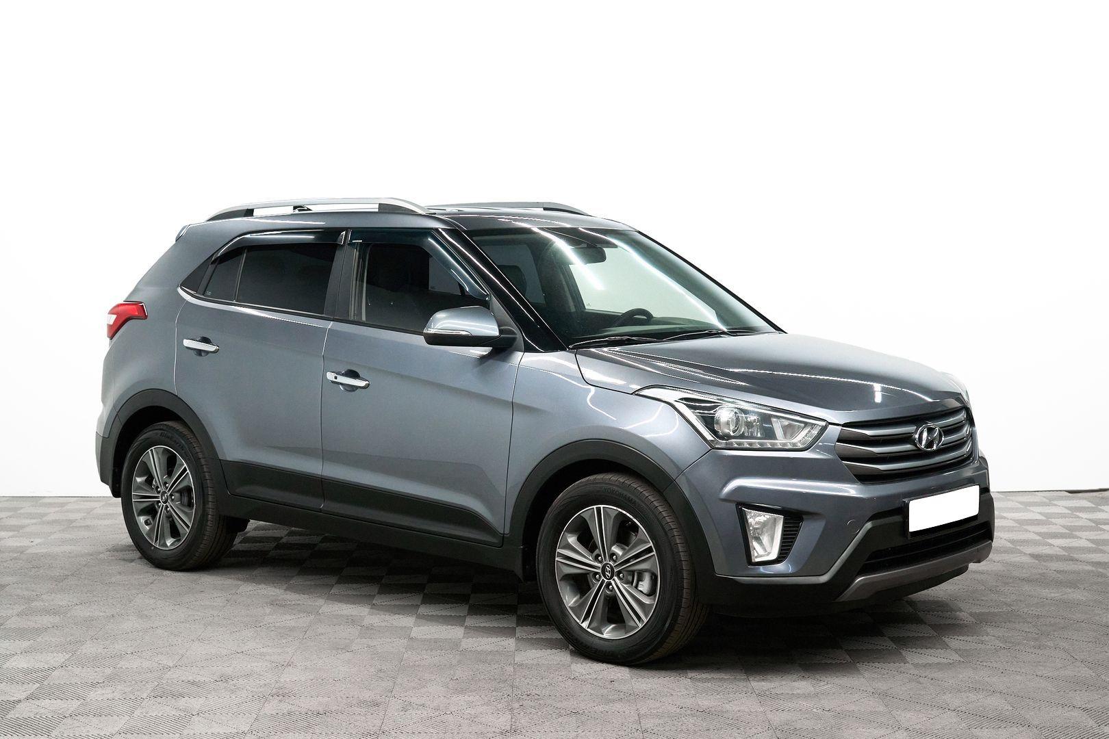 Hyundai Creta 2016, серый