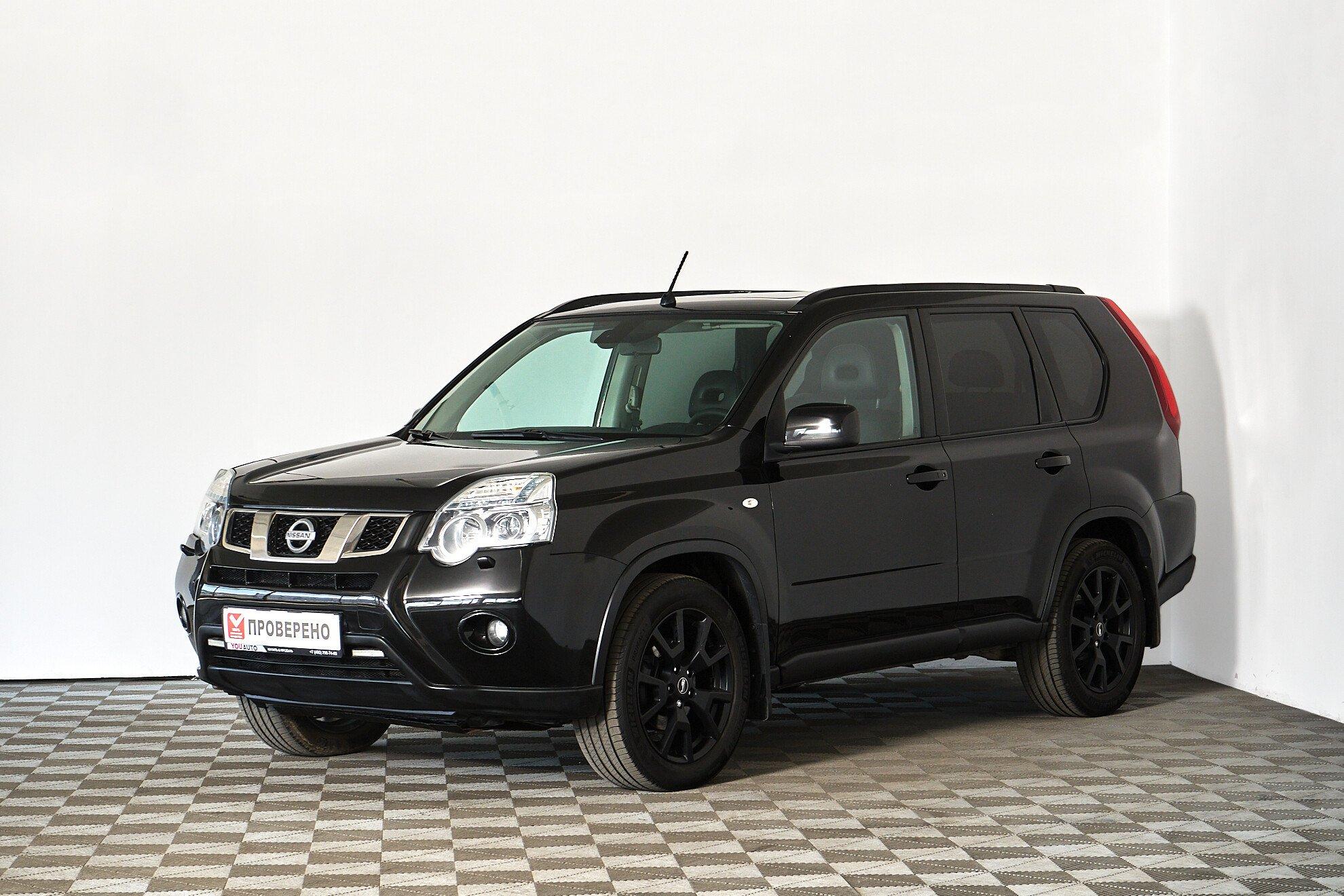 Nissan X-Trail 2011, черный