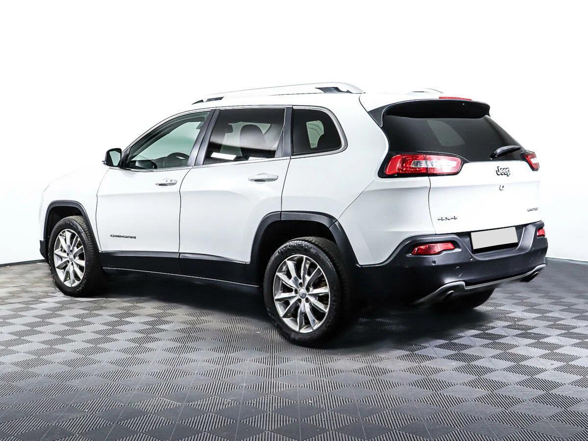 Jeep Cherokee 2018, белый