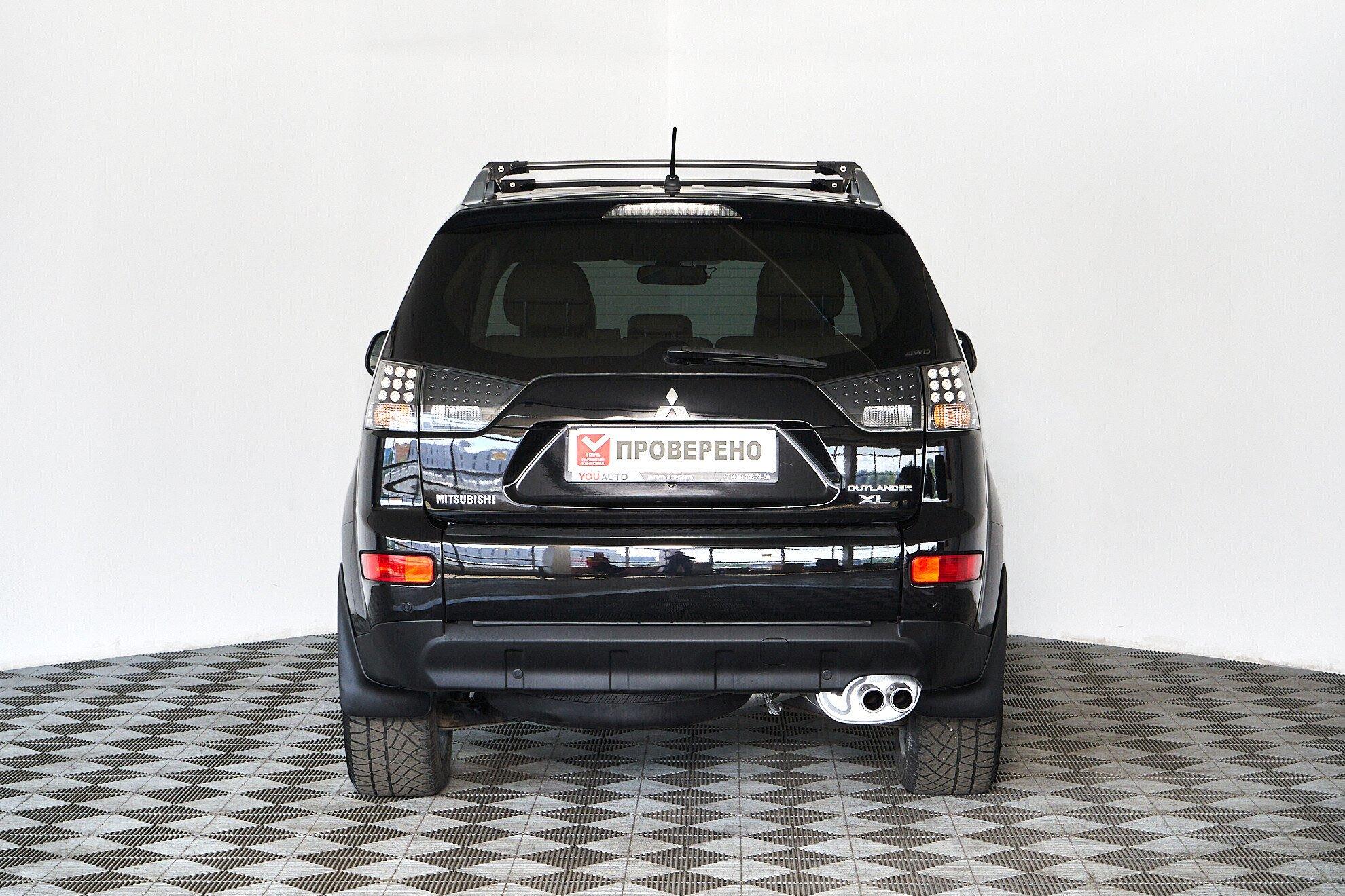 Mitsubishi Outlander 2008, черный