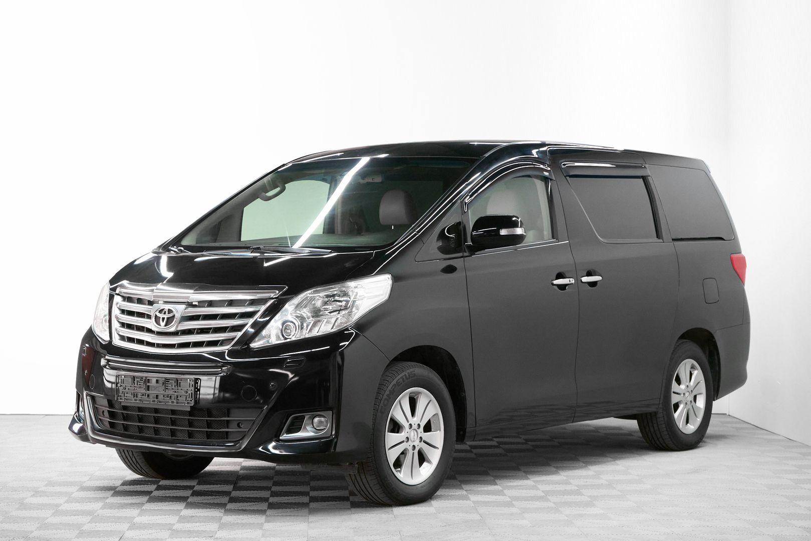 Toyota Alphard 2012, черный