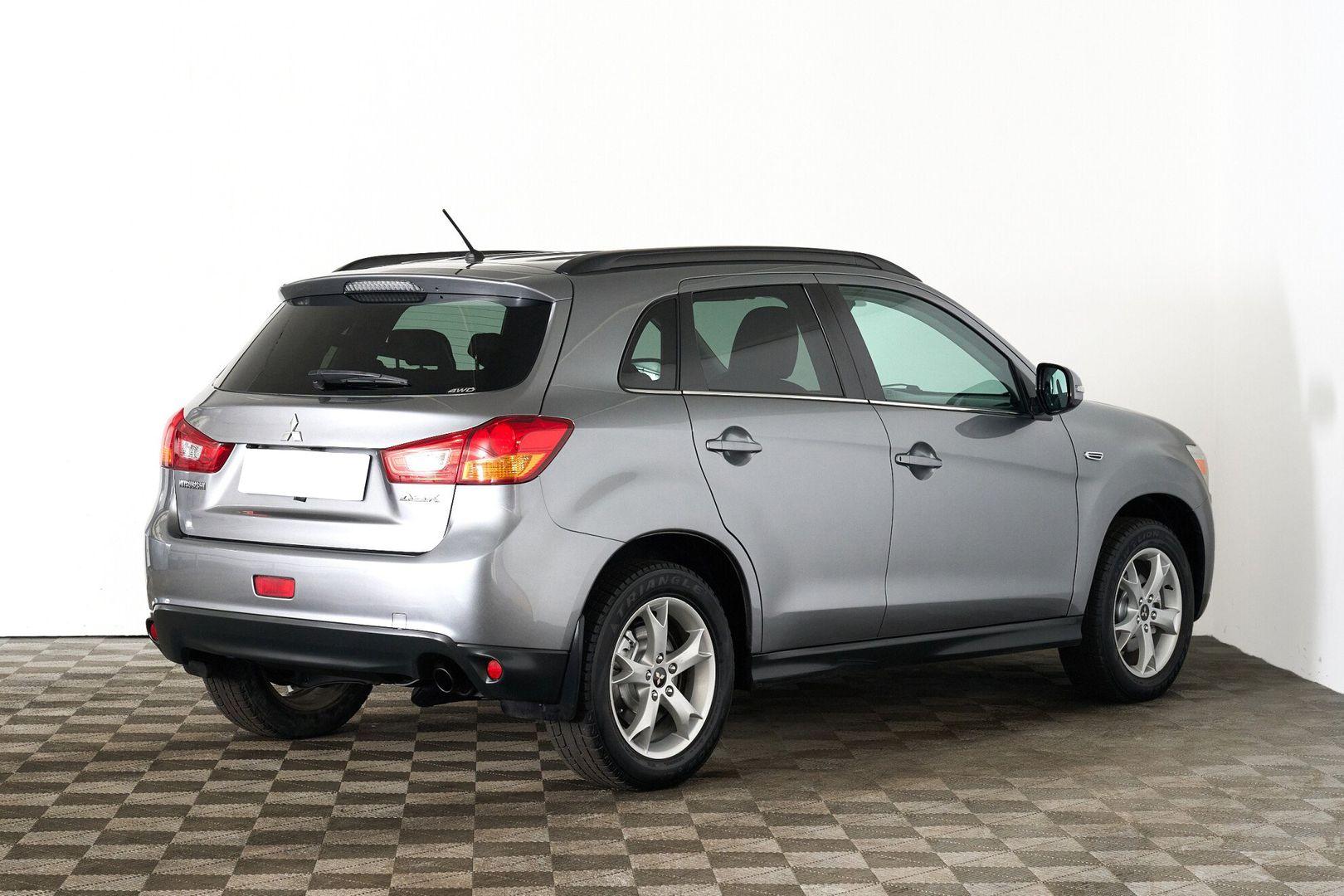 Mitsubishi ASX 2013, серый