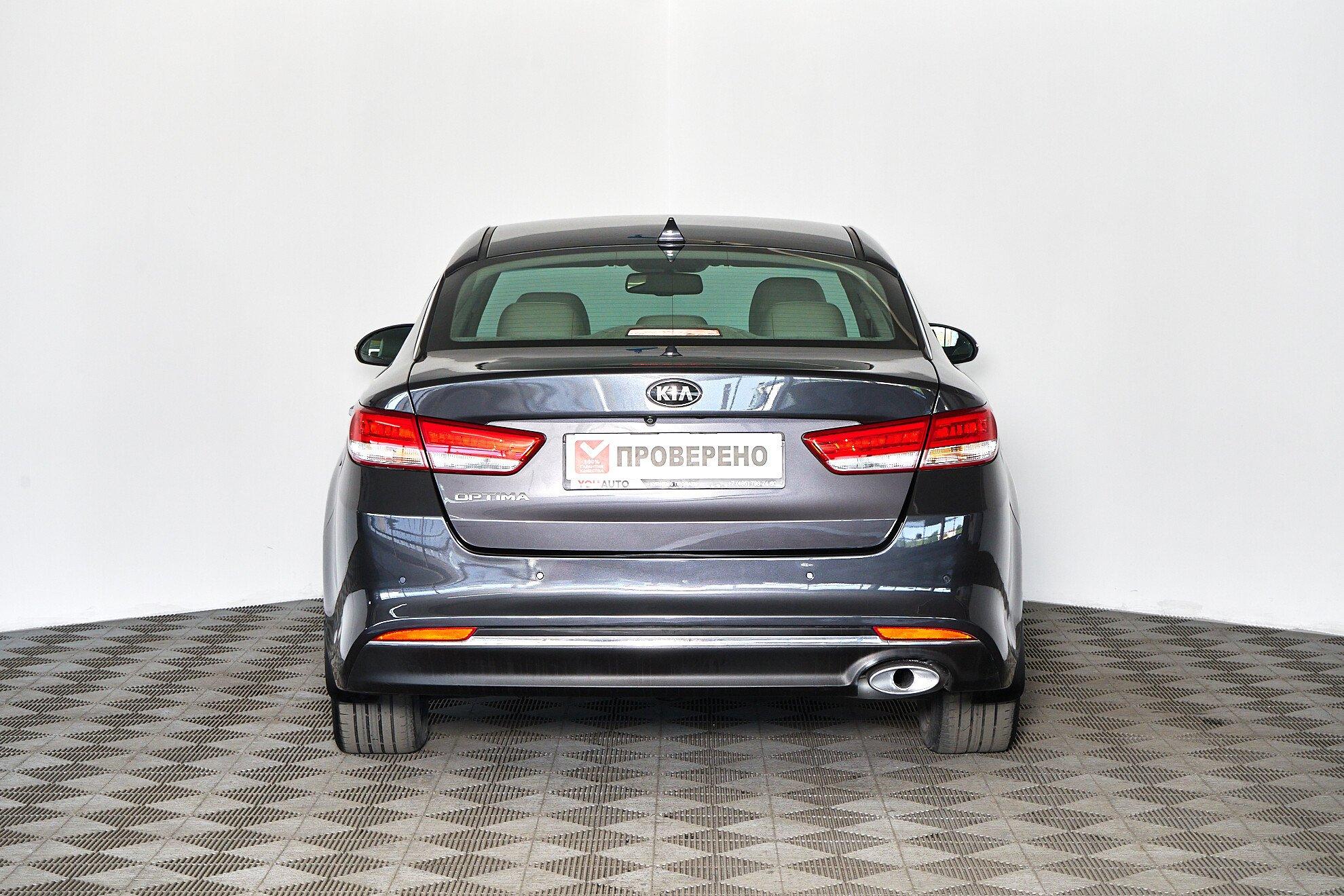 Kia Optima 2017, серый