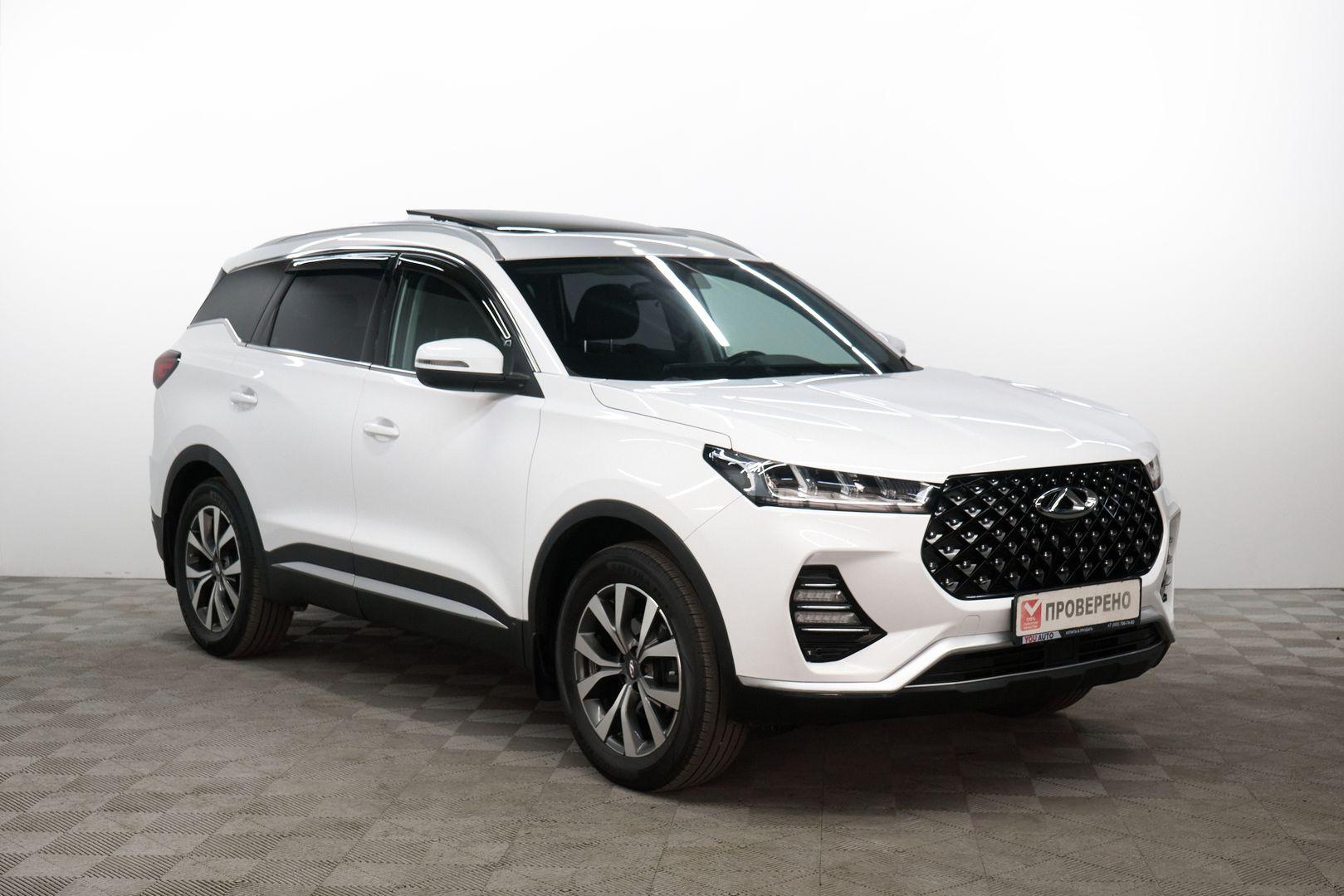 Chery Tiggo 7 Pro 2021, белый