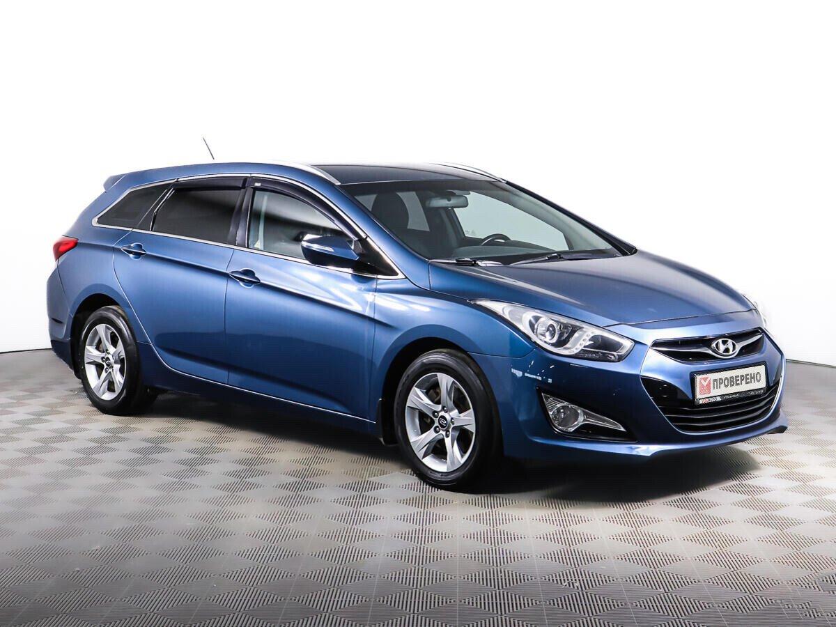 Hyundai i40 2014, синий