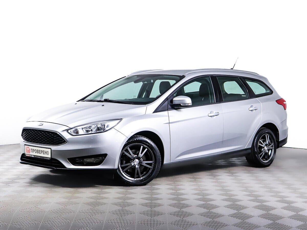 Ford Focus 2018, серебряный
