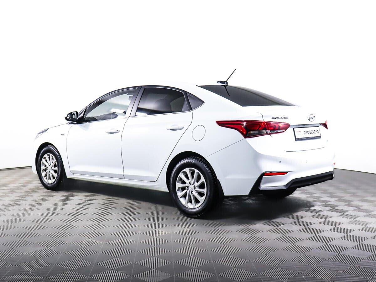 Hyundai Solaris 2020, белый