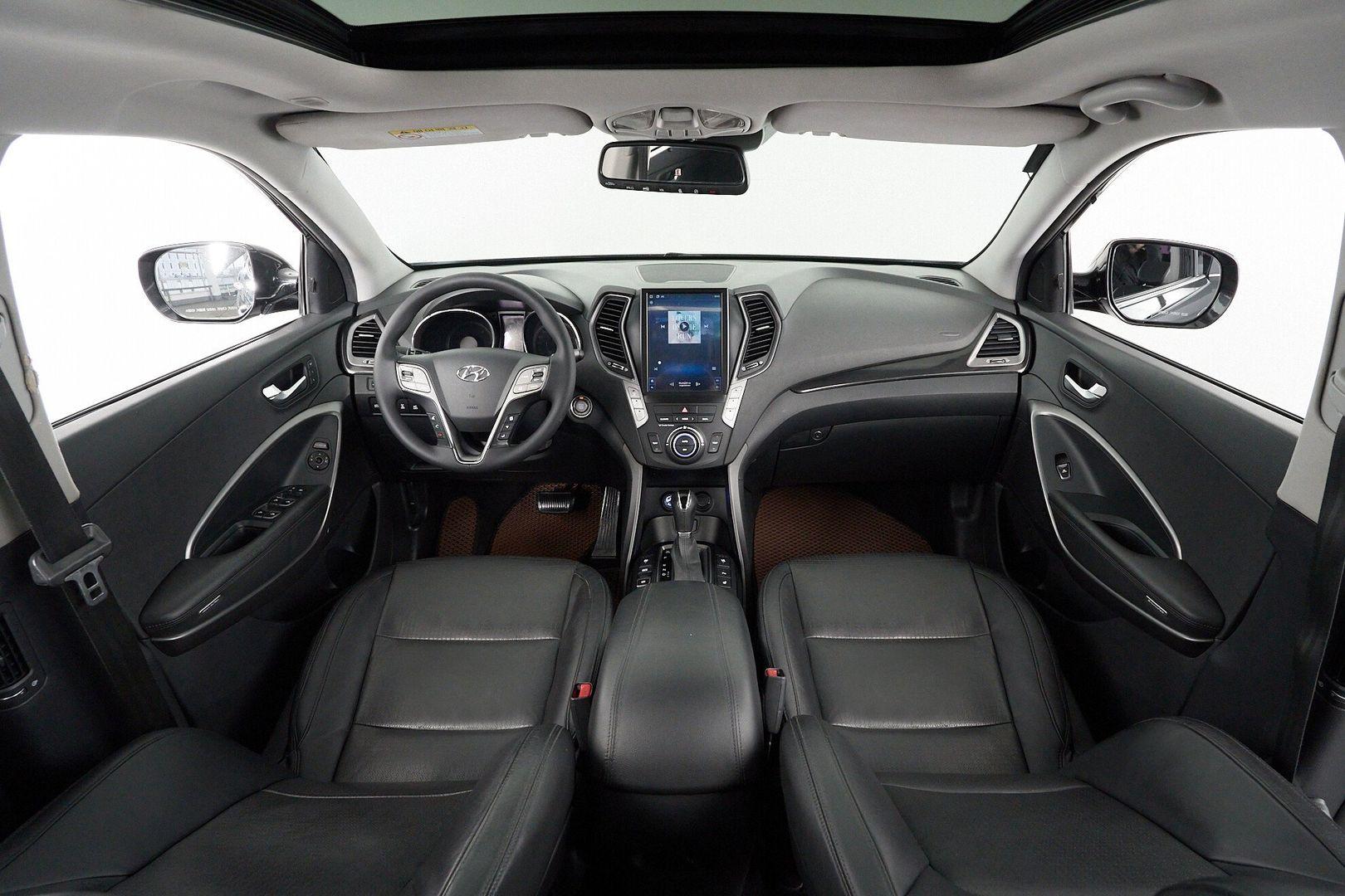 Hyundai Santa Fe 2014, черный