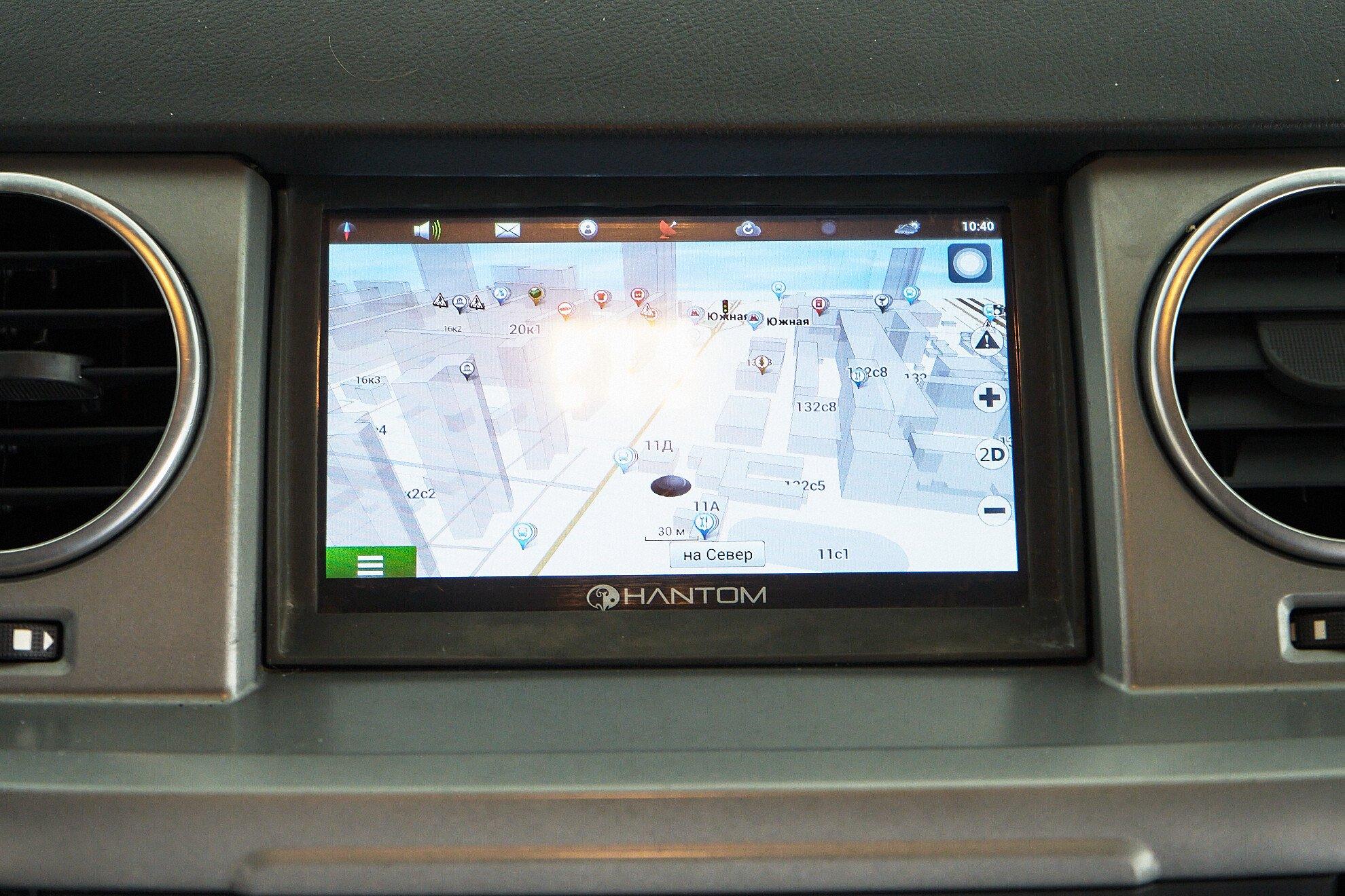 Land Rover Discovery 2008, черный