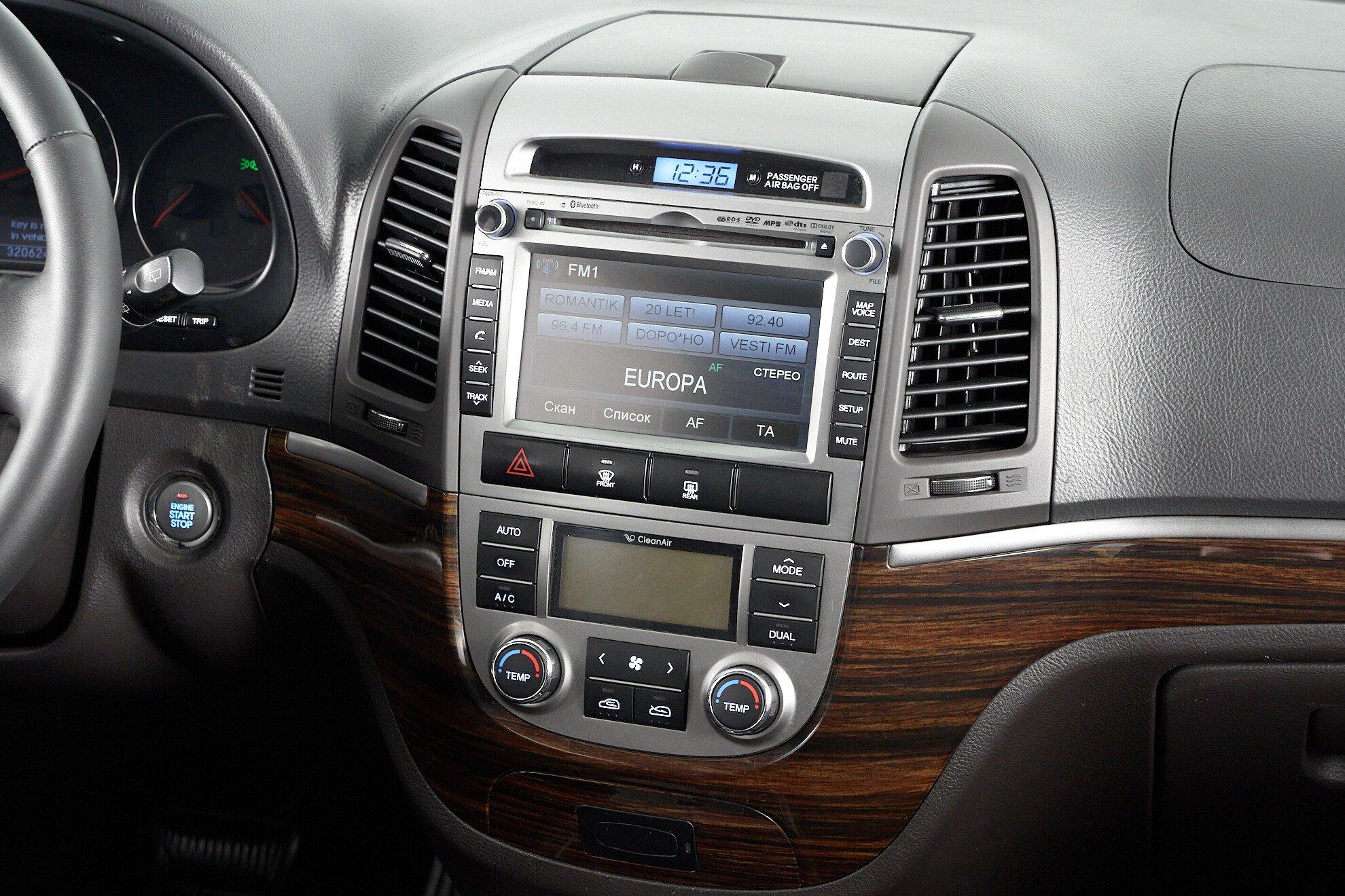 Hyundai Santa Fe 2011, черный