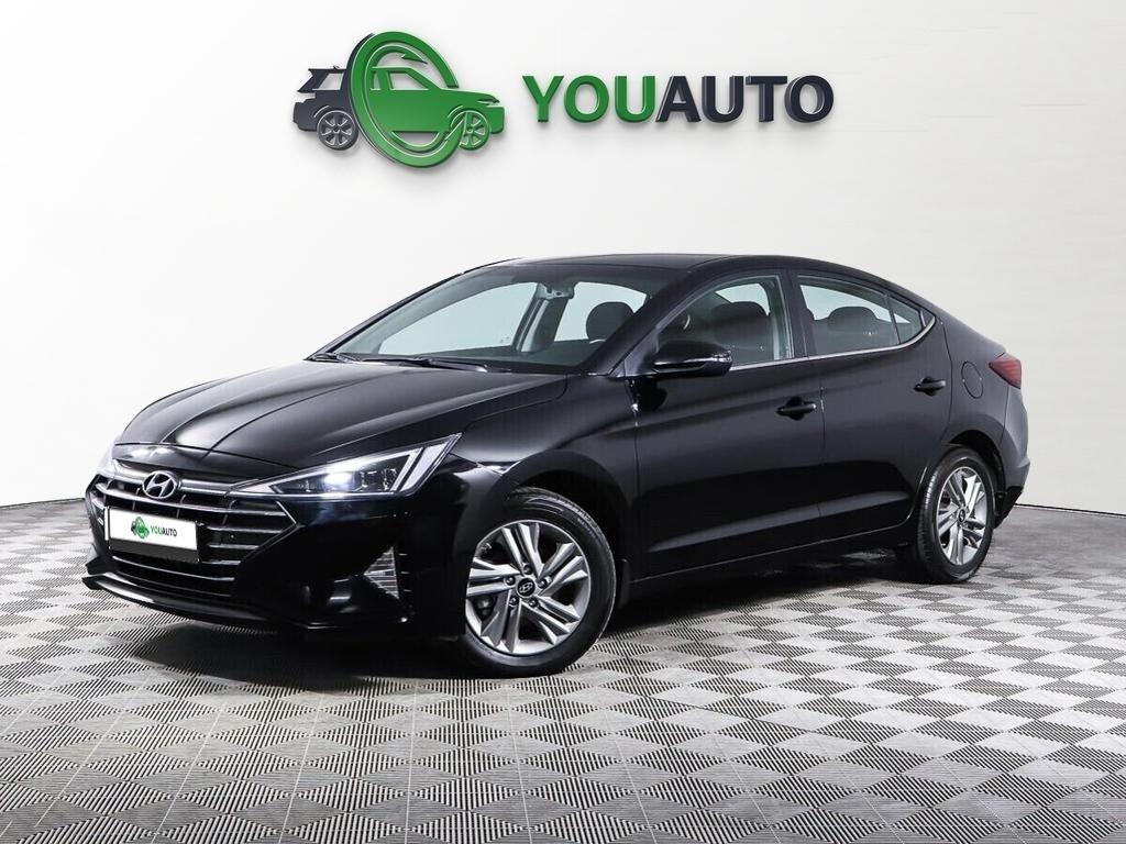Hyundai Elantra 2020, черный