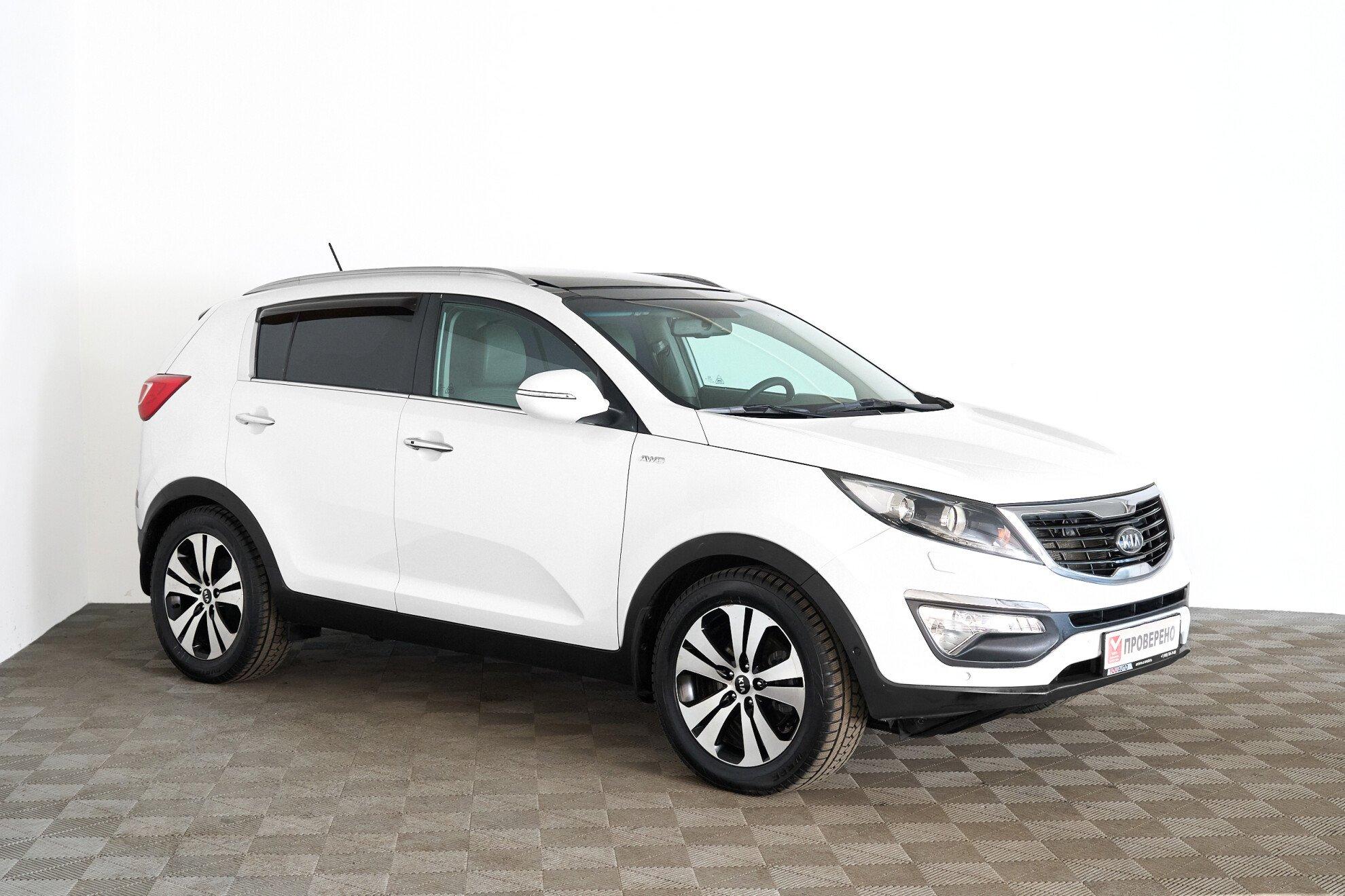 Kia Sportage 2011, белый