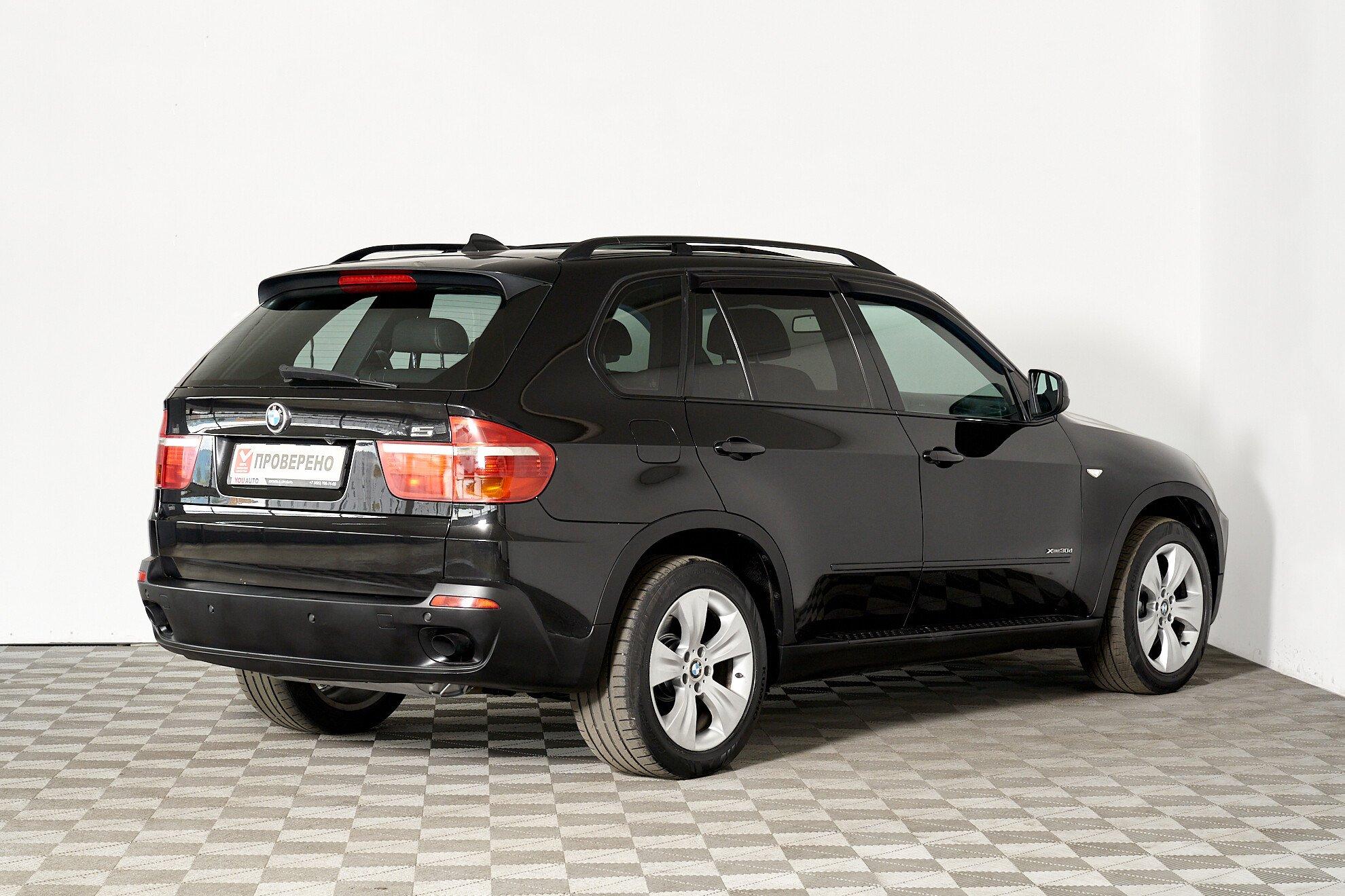 BMW X5 2009, черный