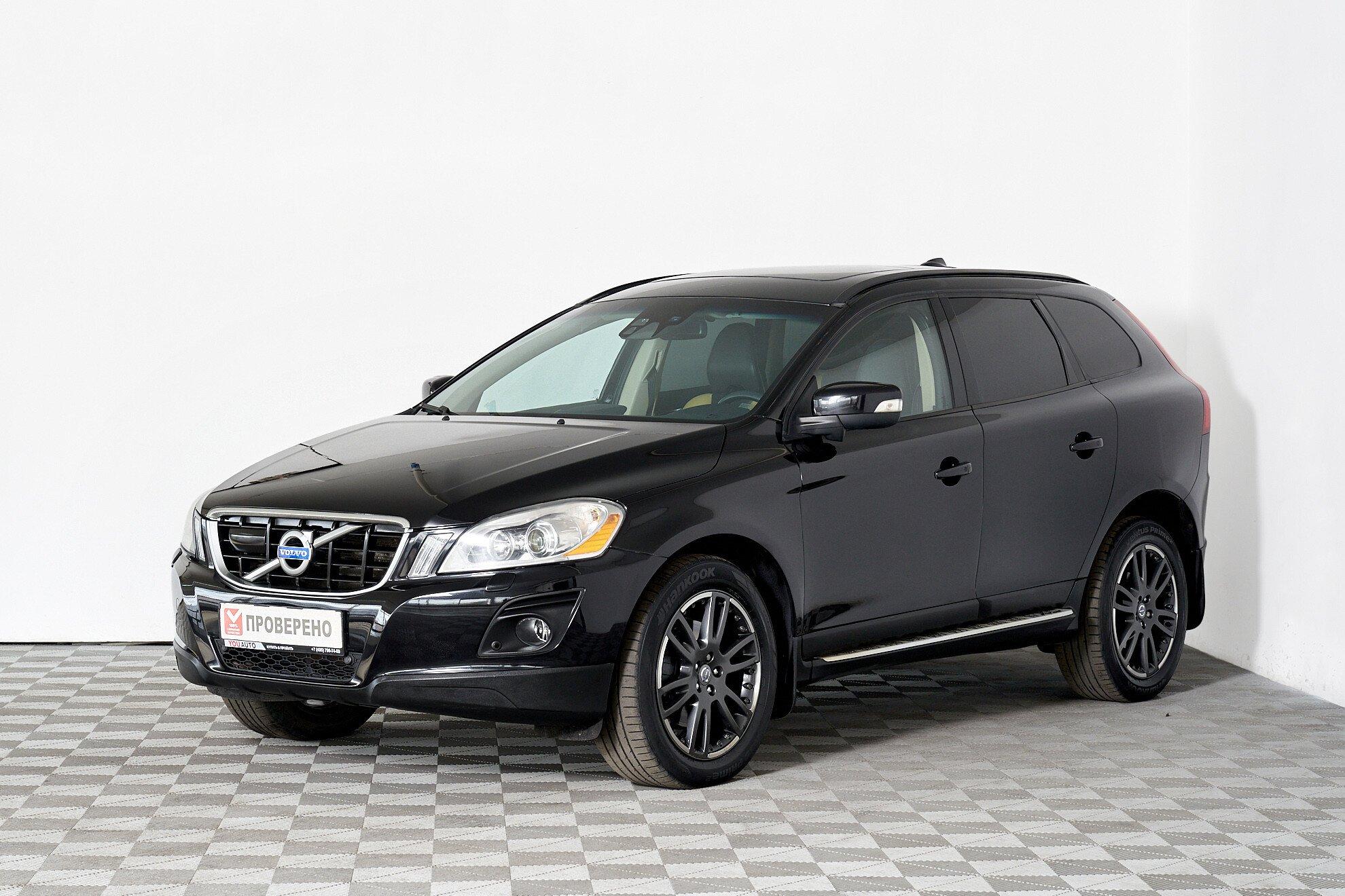 Volvo XC60 2010, черный
