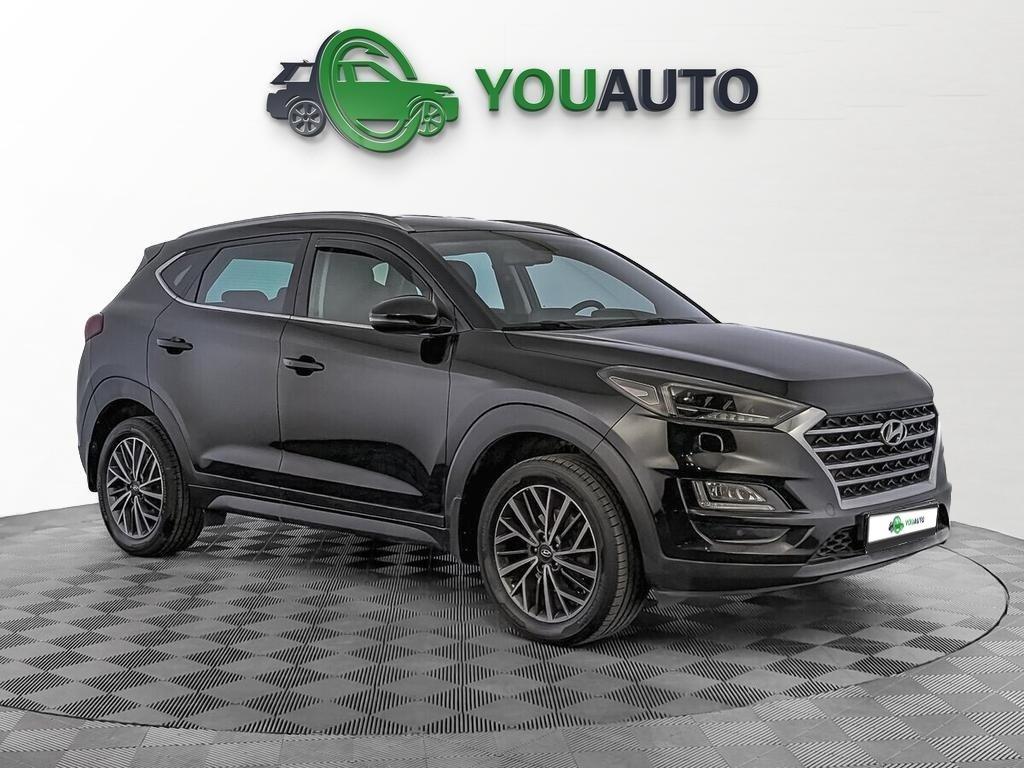 Hyundai Tucson 2021, черный