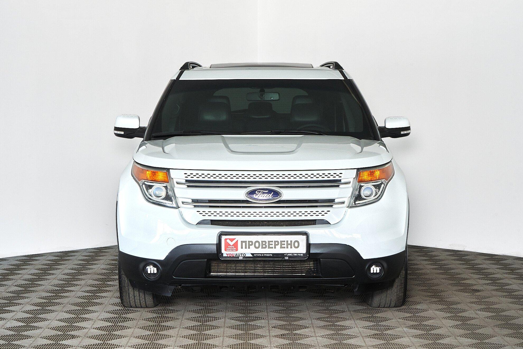Ford Explorer 2014, белый