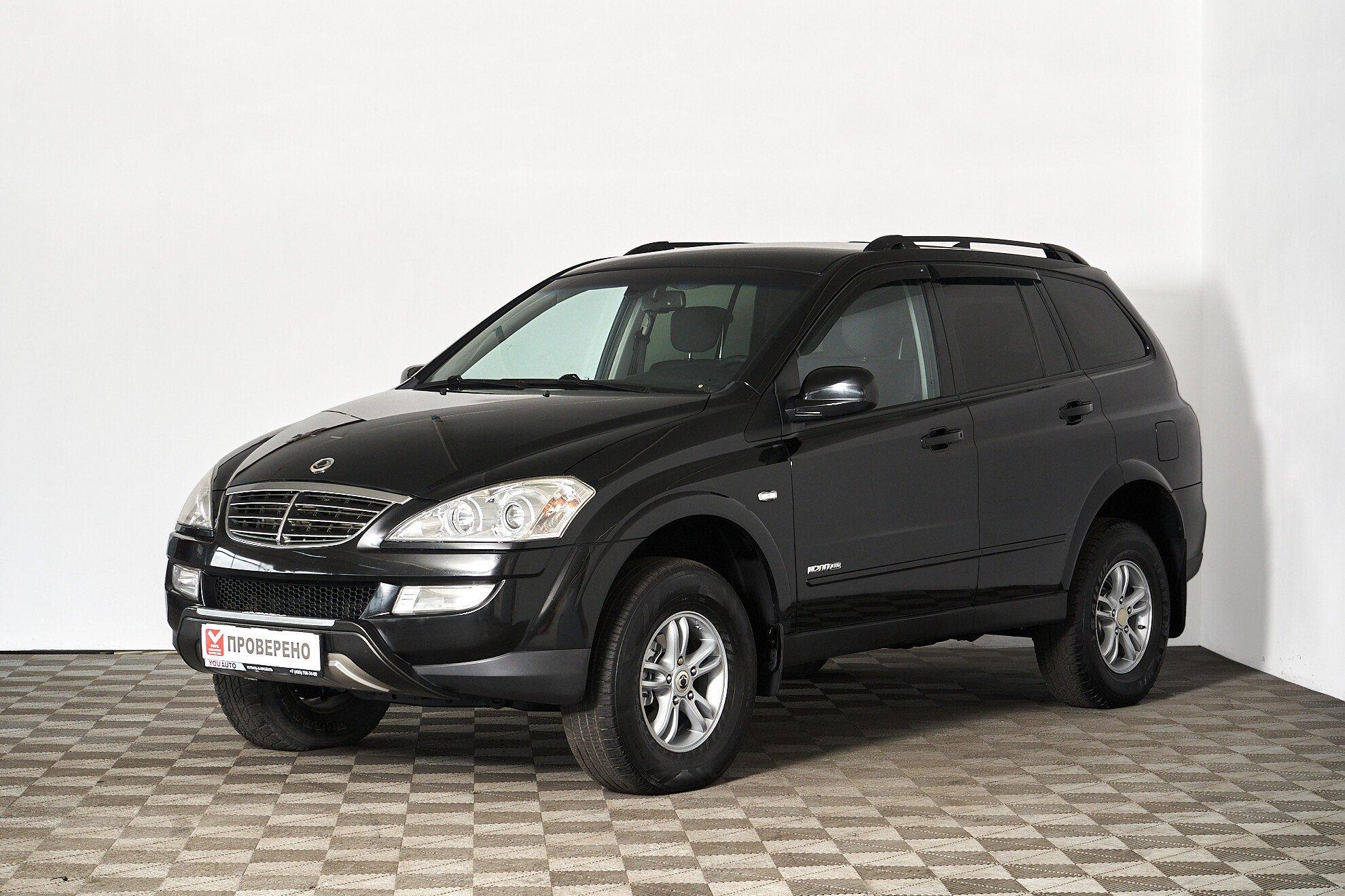 SsangYong Kyron 2012, черный