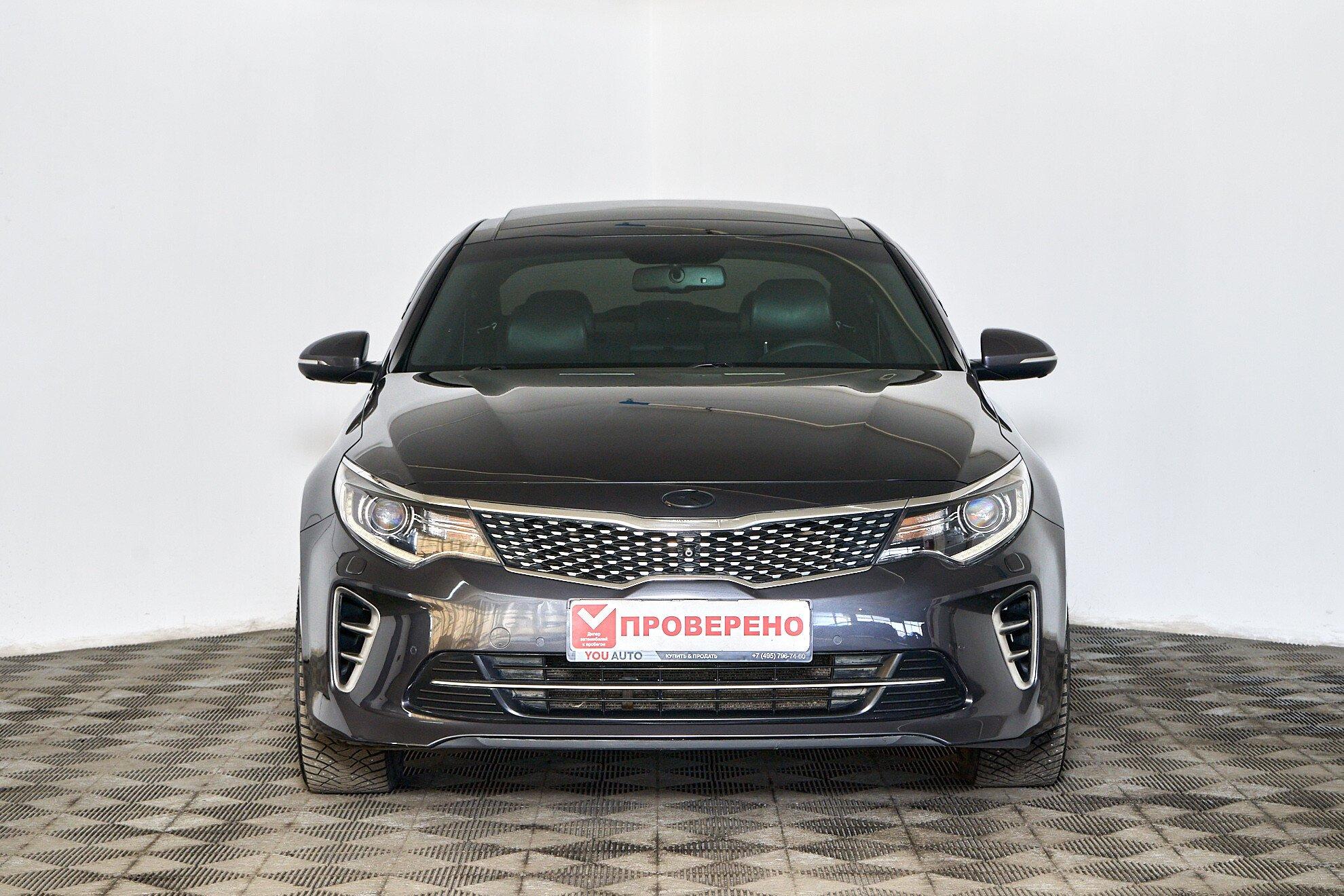 Kia Optima 2017, серый