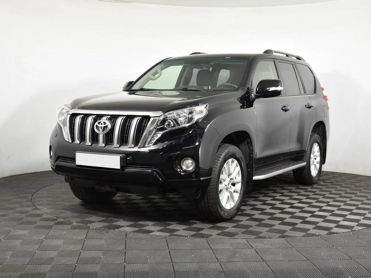 Toyota Land Cruiser Prado 2017, черный