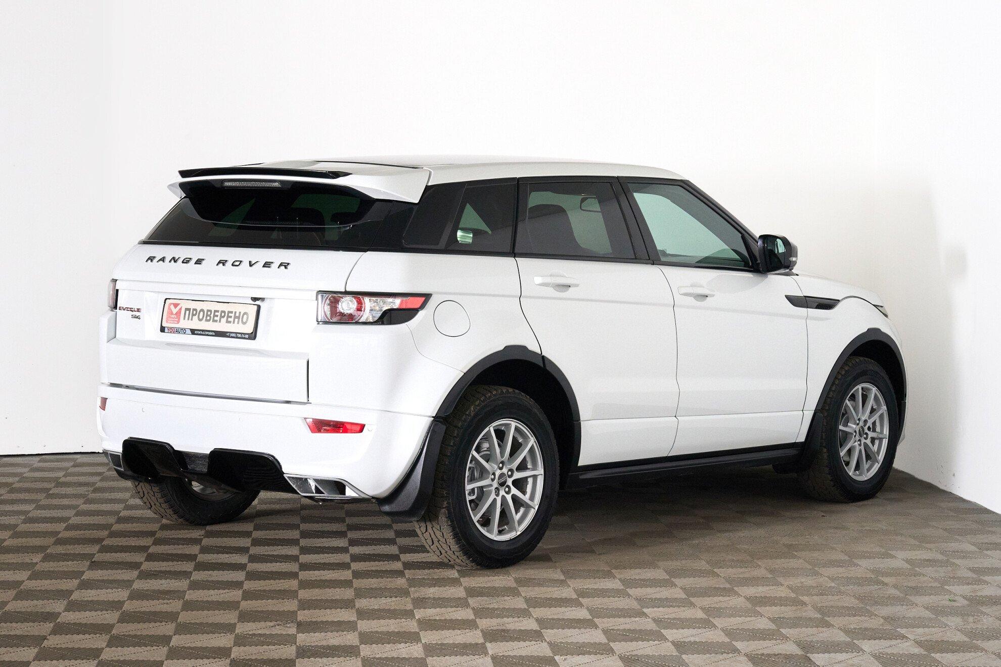 Land Rover Range Rover Evoque 2013, белый