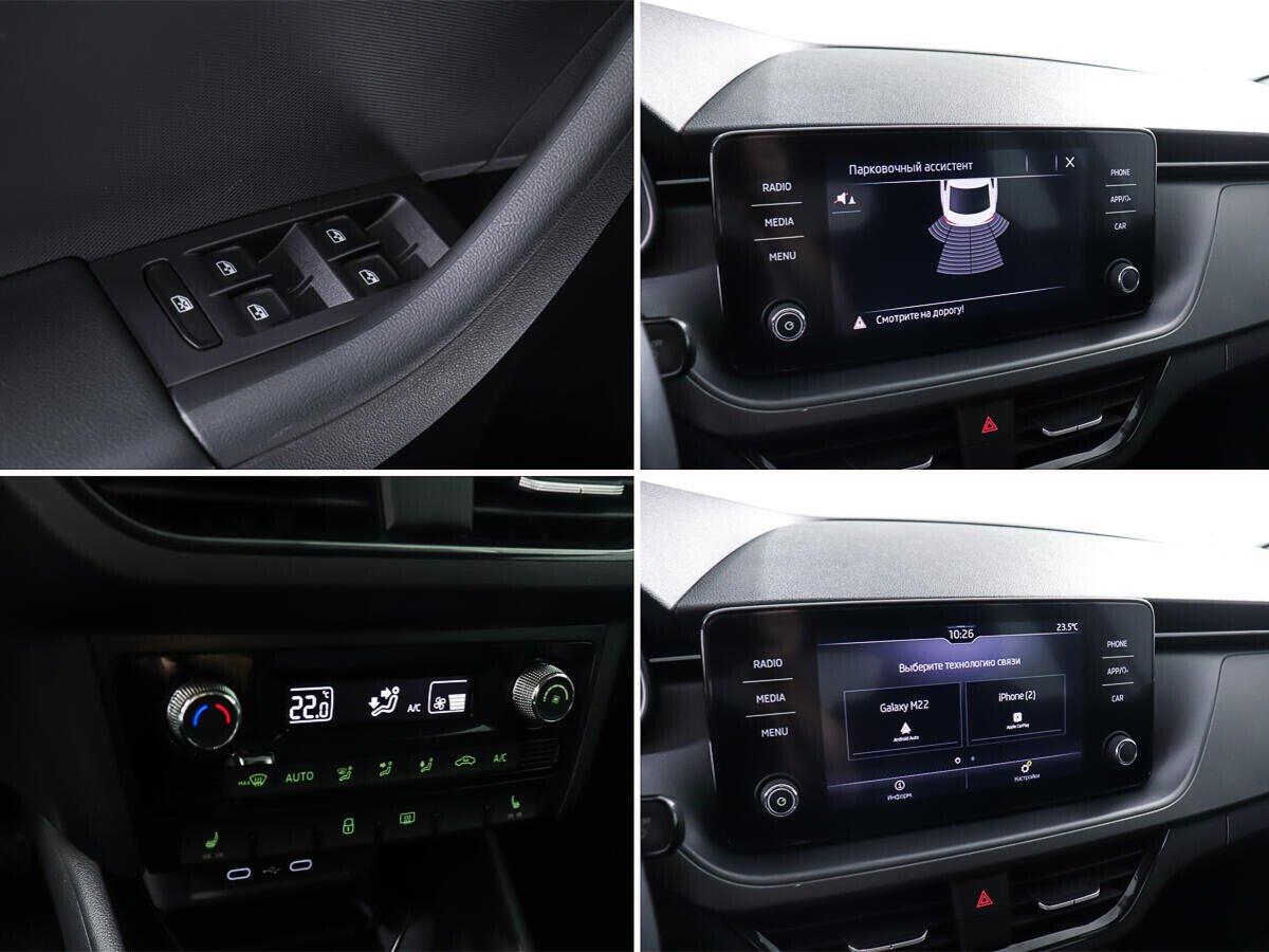 Skoda Rapid 2022, белый