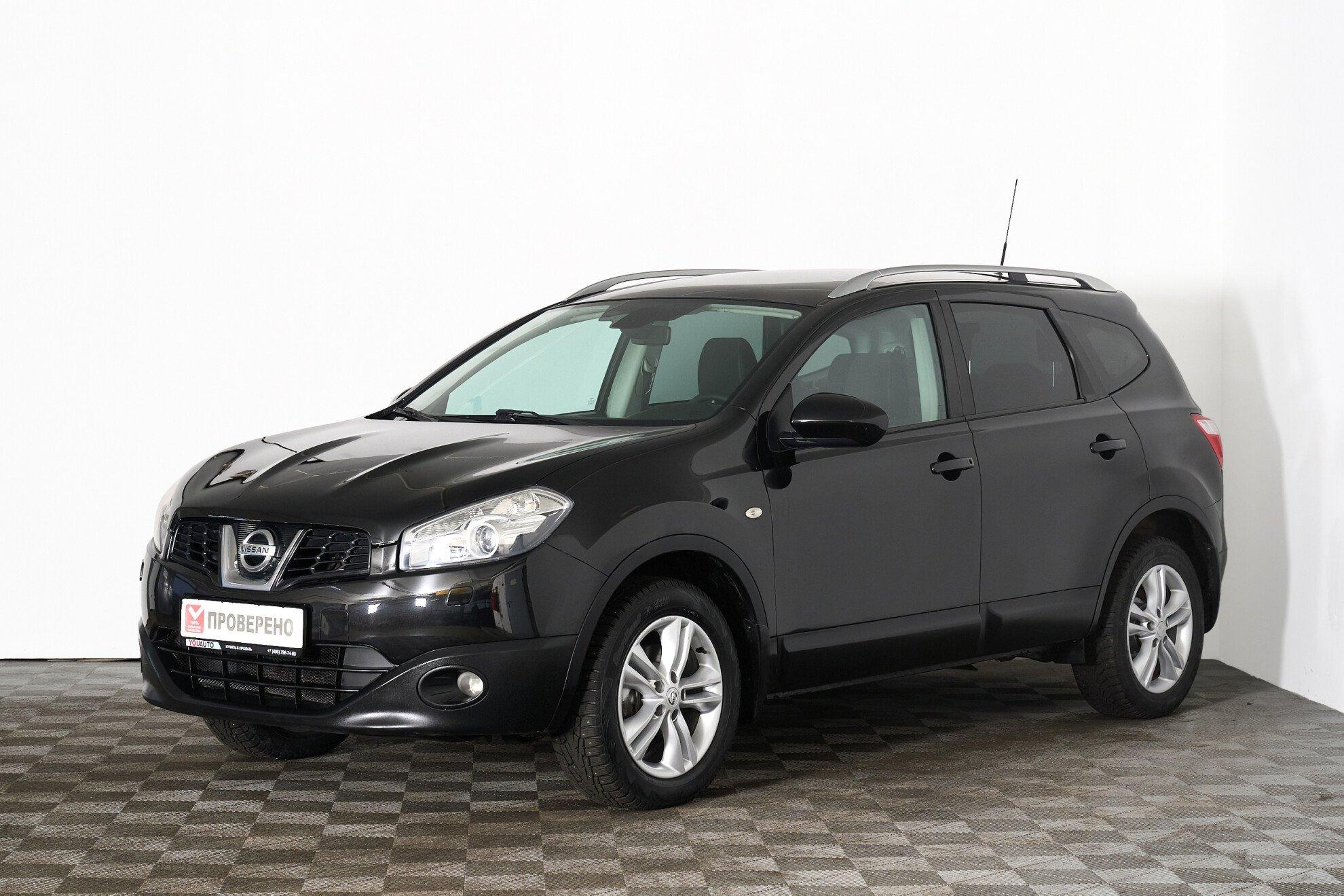 Nissan Qashqai+2 2010, черный