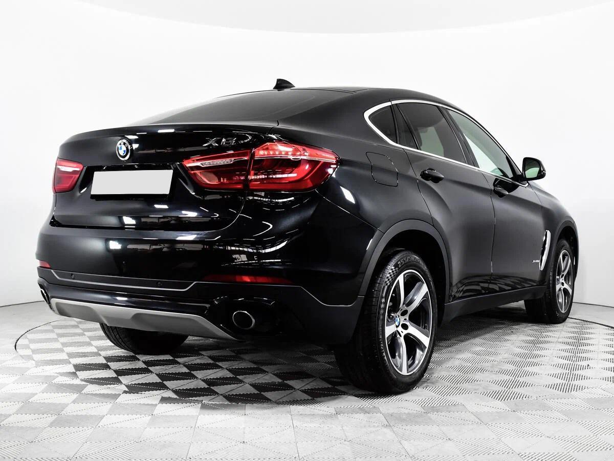 BMW X6 2016, черный