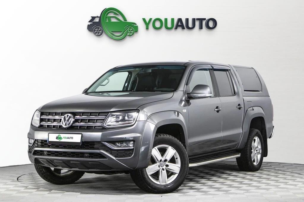 Volkswagen Amarok 2016, серый