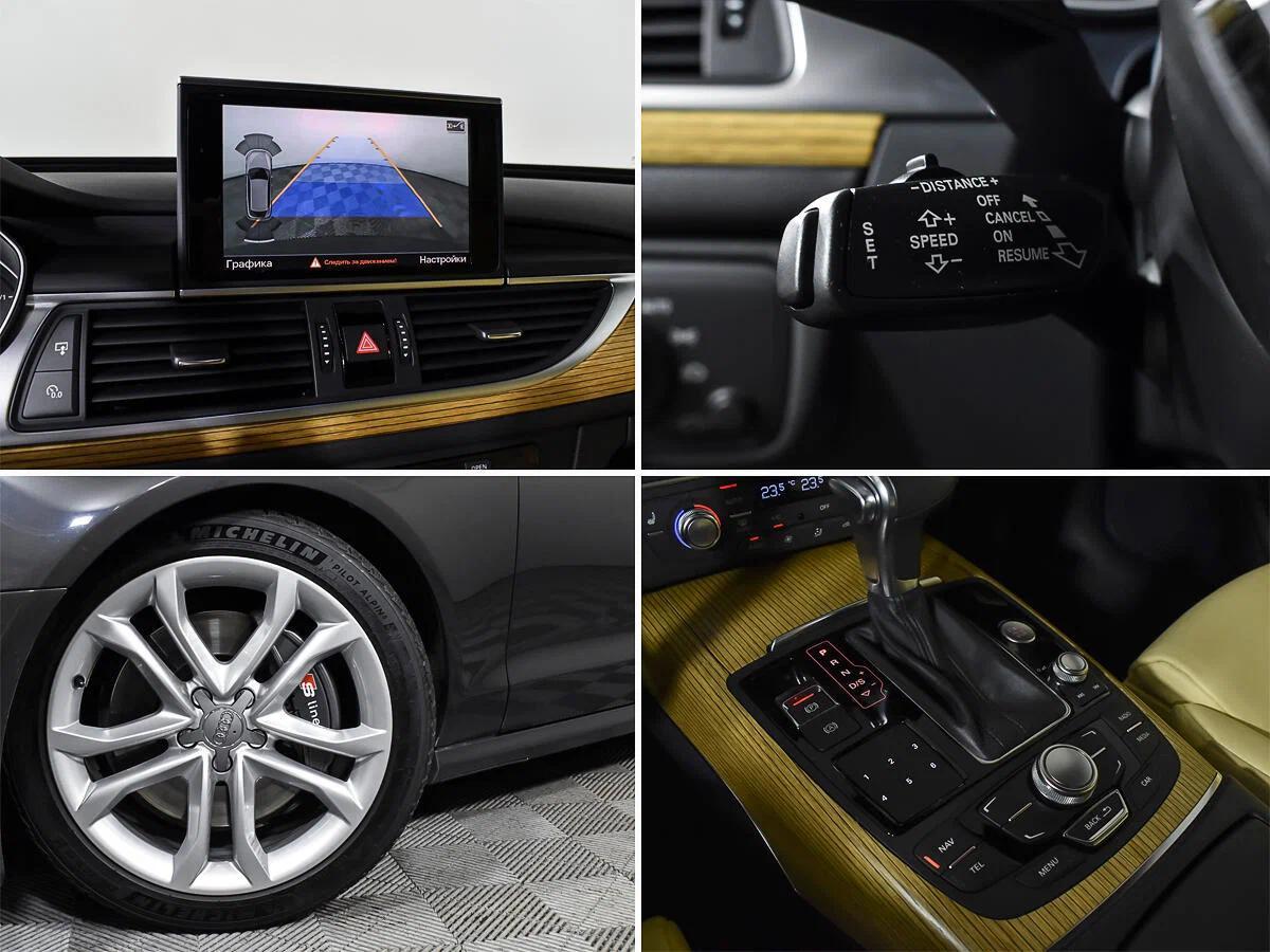 Audi A6 2014, серый