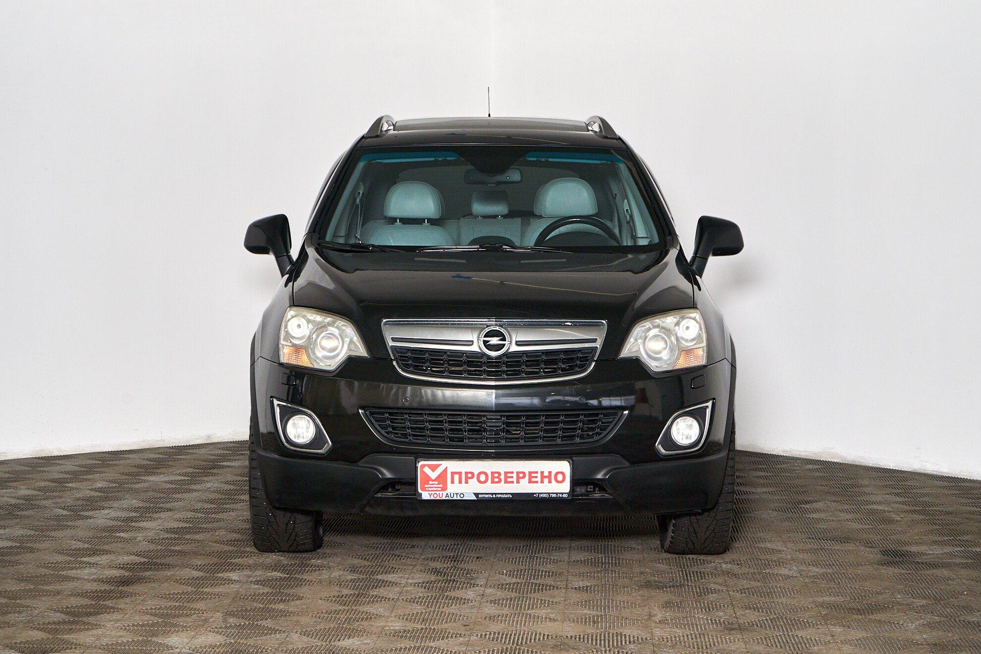 Opel Antara 2013, черный