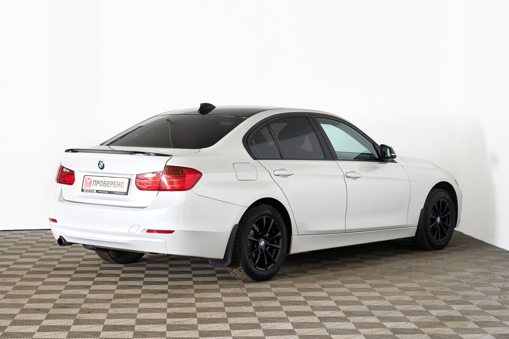 BMW 3 серии 2017, белый