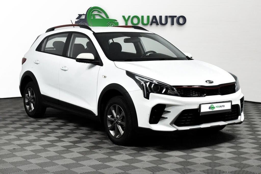 Kia Rio 2022, белый