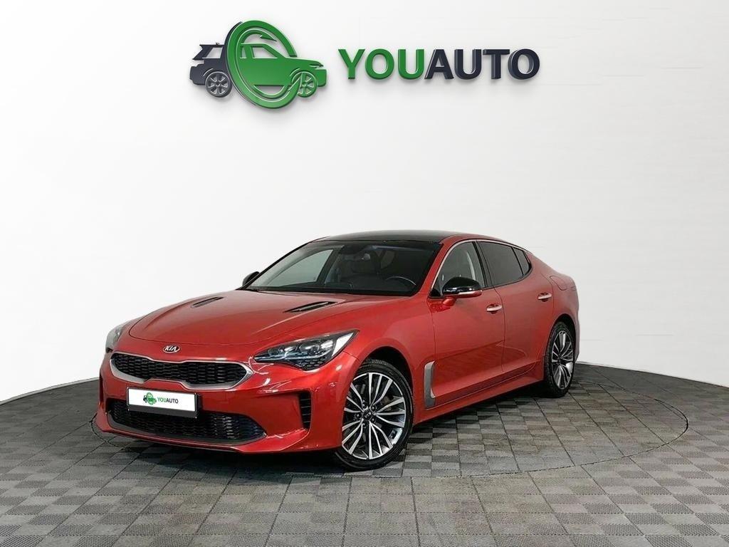 Kia Stinger 2019, красный
