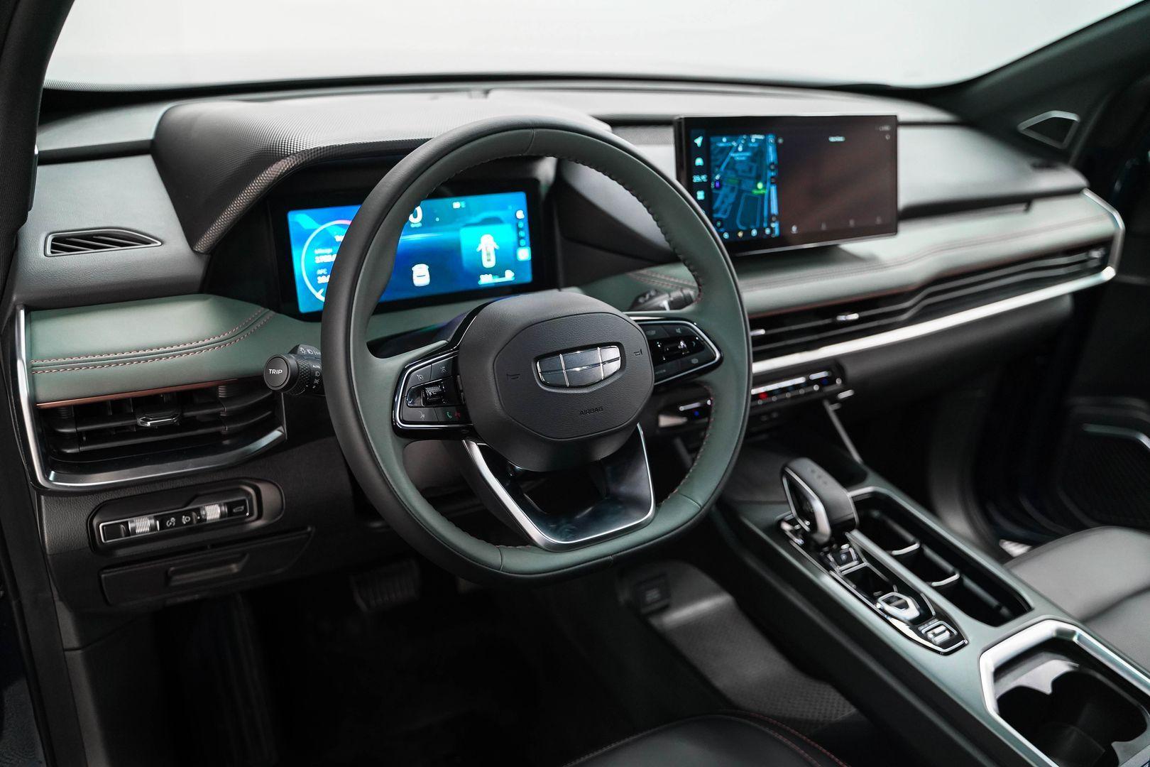 Geely Haoyue L 2024, синий
