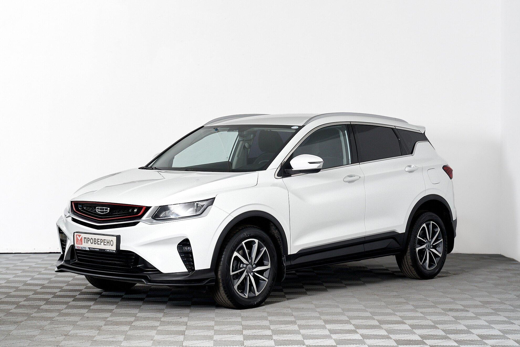 Geely Coolray 2021, белый