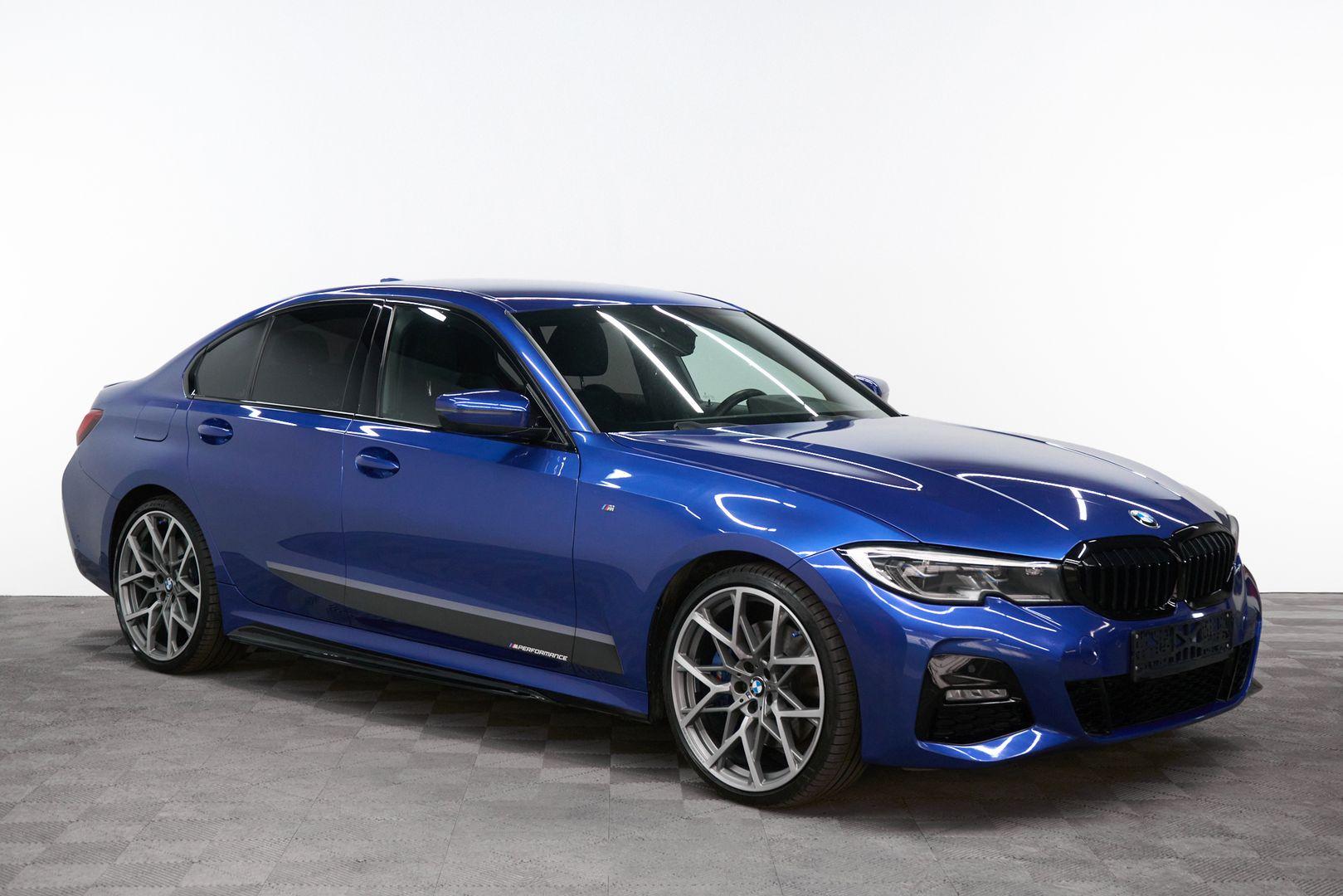 BMW 3 серии 2021, синий