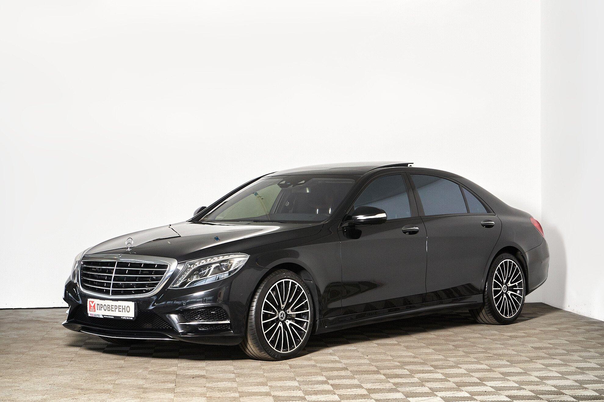 Mercedes-Benz S-Класс 2014, черный