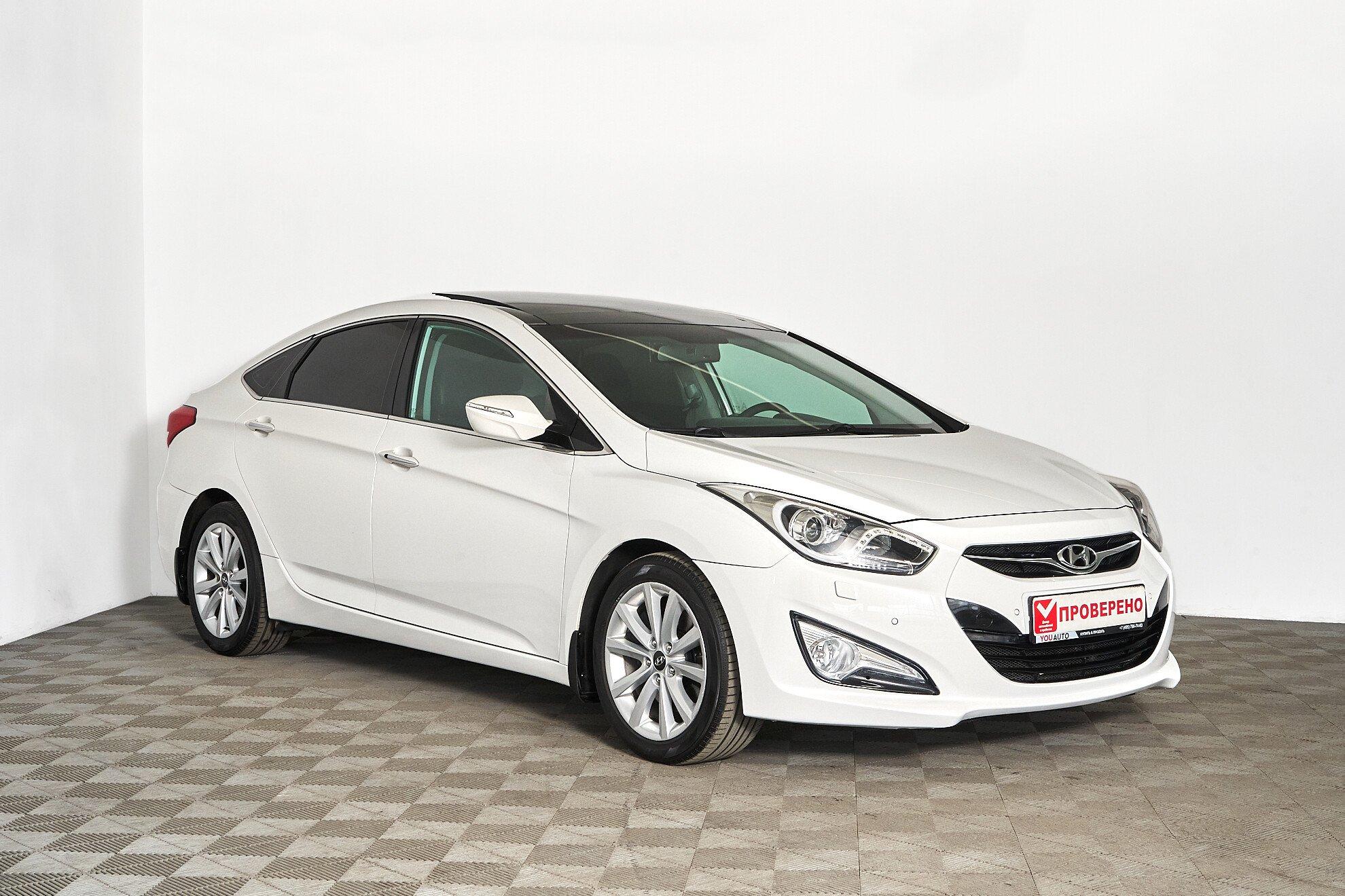 Hyundai i40 2014, белый