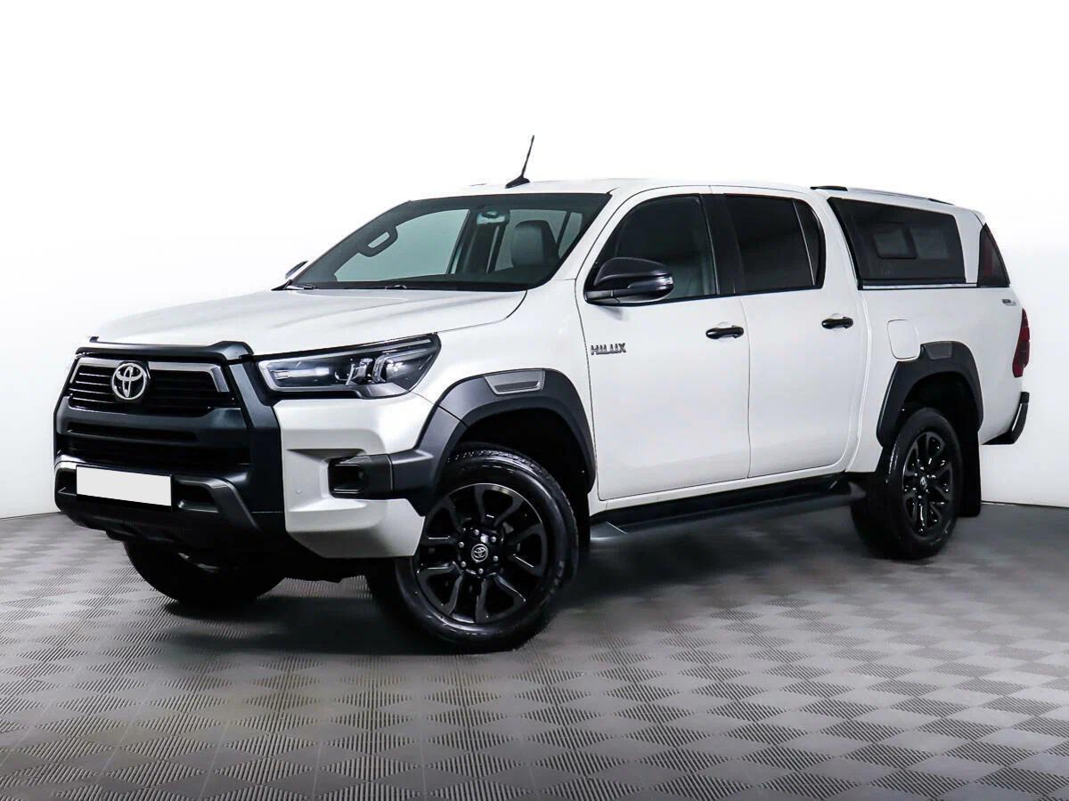 Toyota Hilux 2020, белый