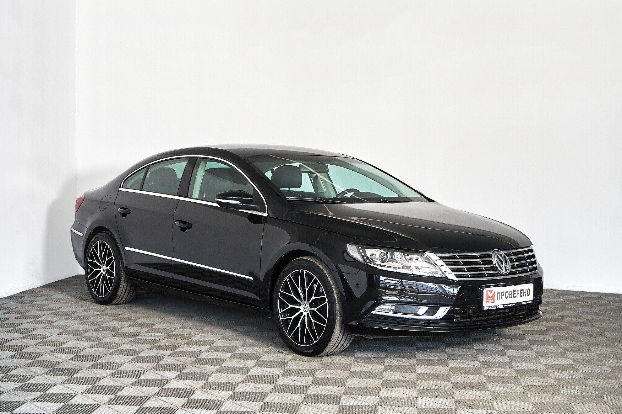 Volkswagen Passat CC 2012, черный
